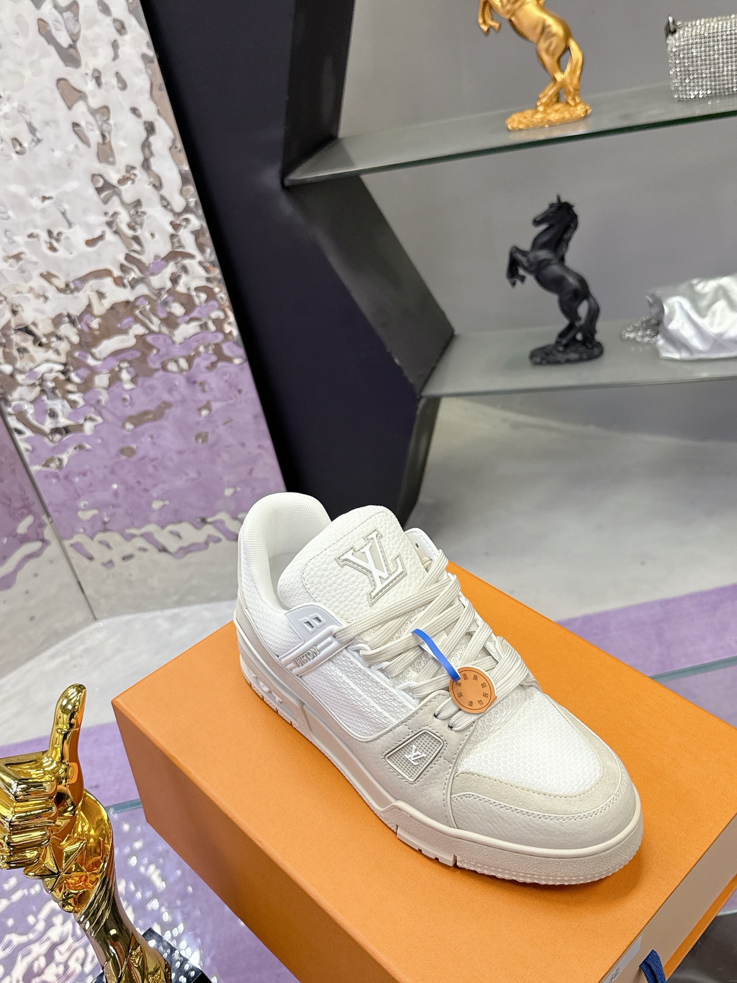 Louis Vuitton LV 路易威登L家 驴牌 Trainer系列 休闲 运动鞋 滑板鞋