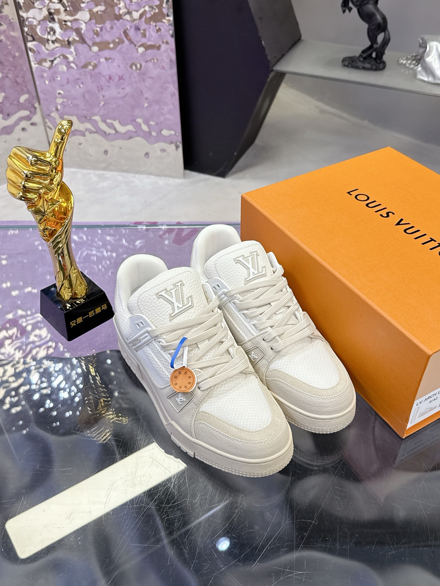 Louis Vuitton LV 路易威登L家 驴牌 Trainer系列 休闲 运动鞋 滑板鞋