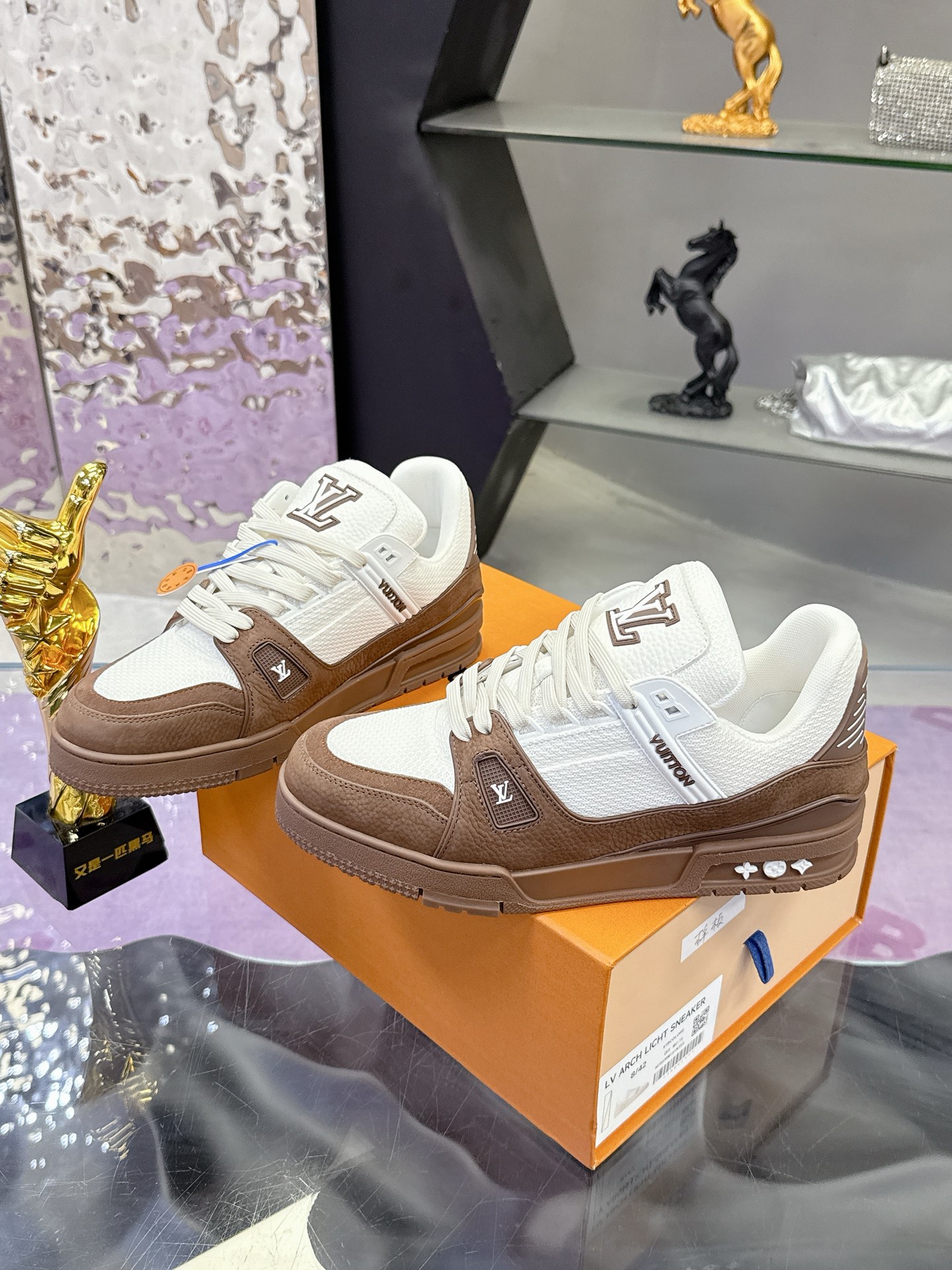 Louis Vuitton LV 路易威登L家 驴牌 Trainer系列 休闲 运动鞋 滑板鞋