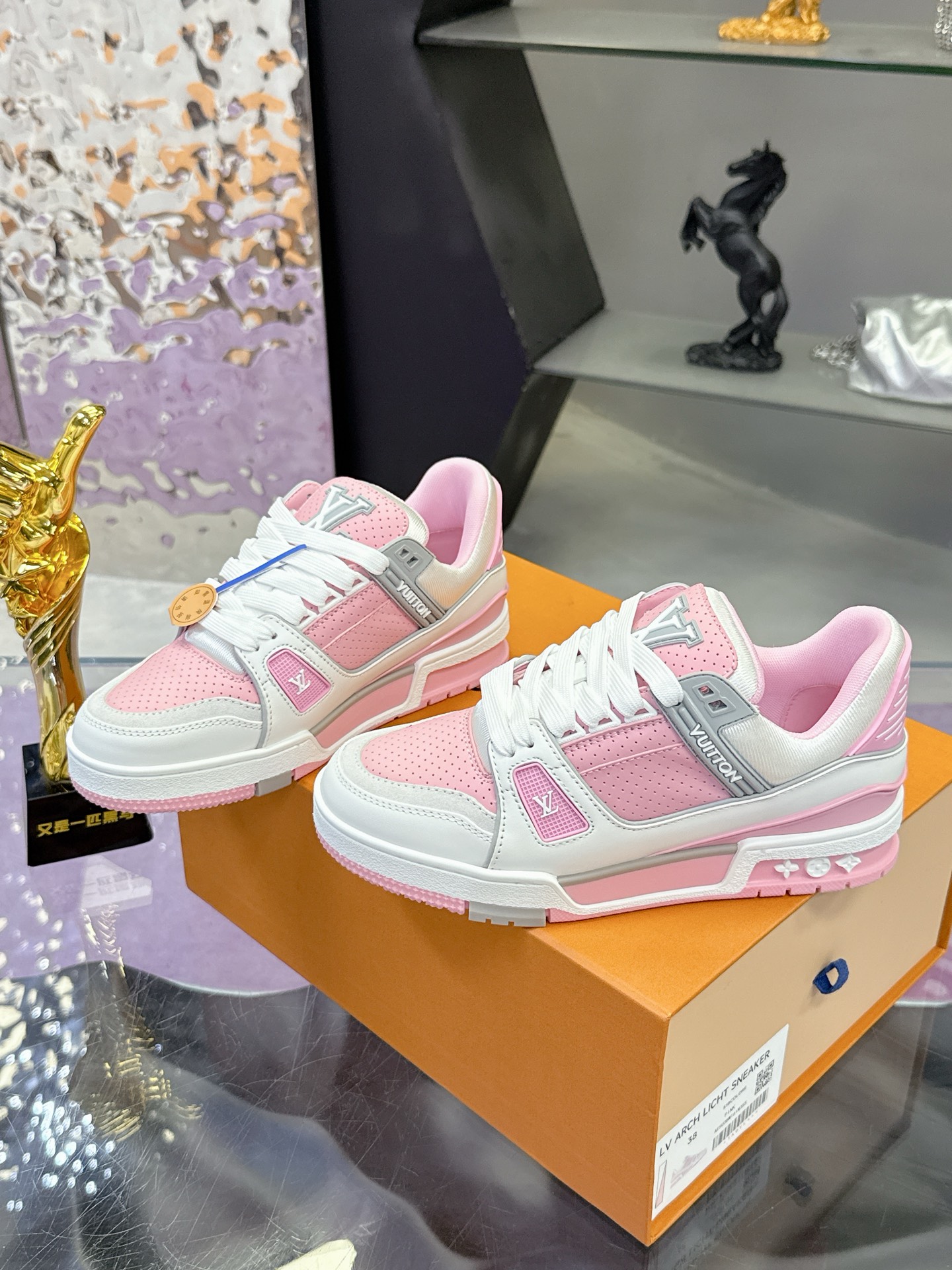 Louis Vuitton LV TARINE路易威登x Tyler 联名款 驴牌 L家 压花 休闲 运动鞋 滑板鞋