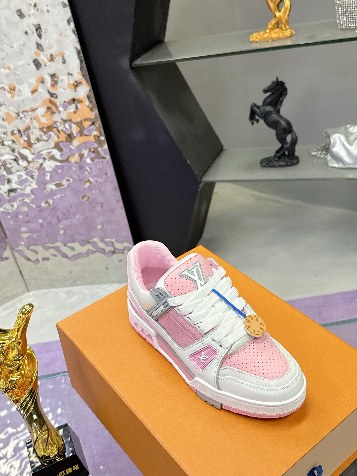 Louis Vuitton LV TARINE路易威登x Tyler 联名款 驴牌 L家 压花 休闲 运动鞋 滑板鞋