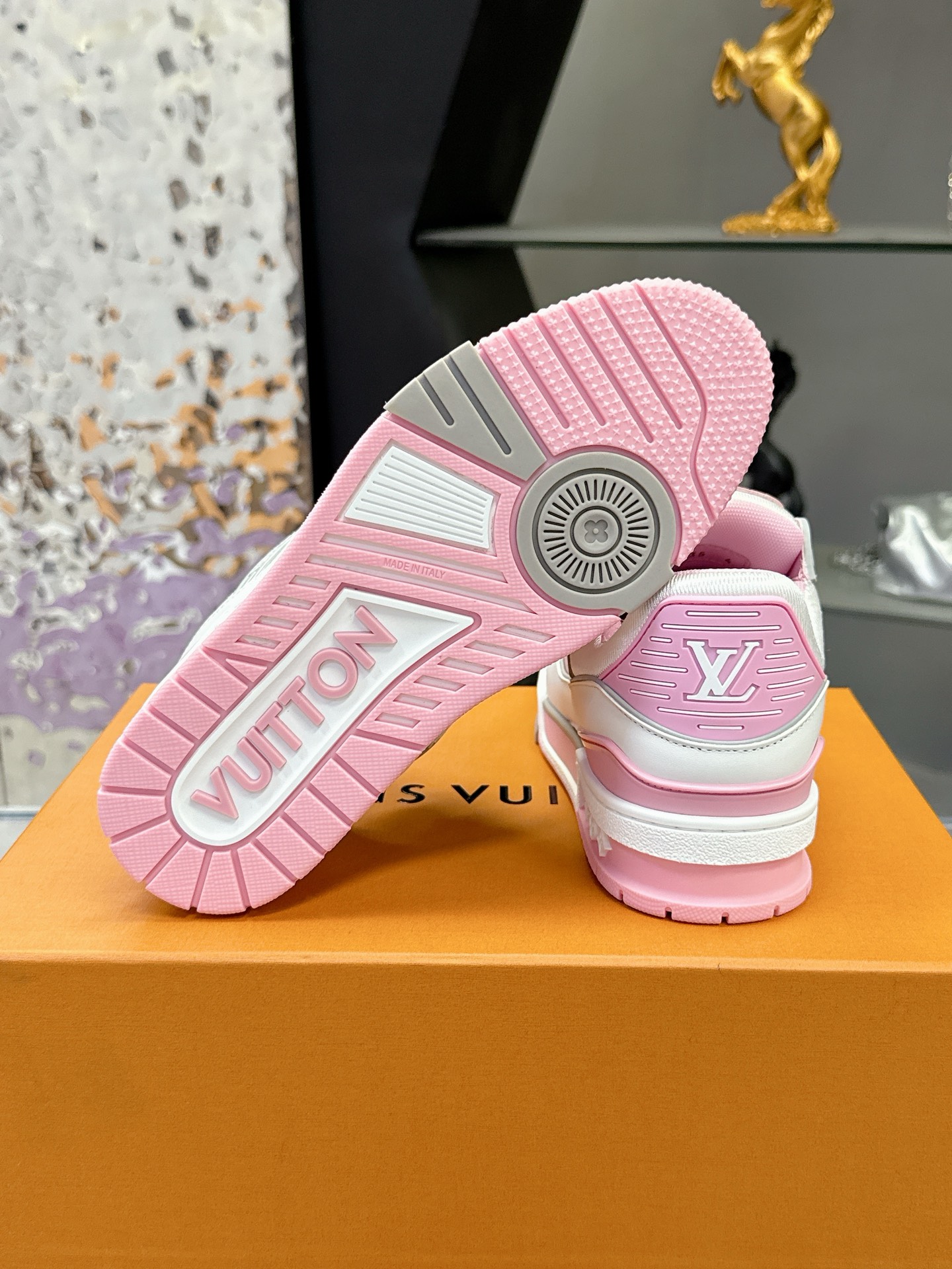 Louis Vuitton LV TARINE路易威登x Tyler 联名款 驴牌 L家 压花 休闲 运动鞋 滑板鞋