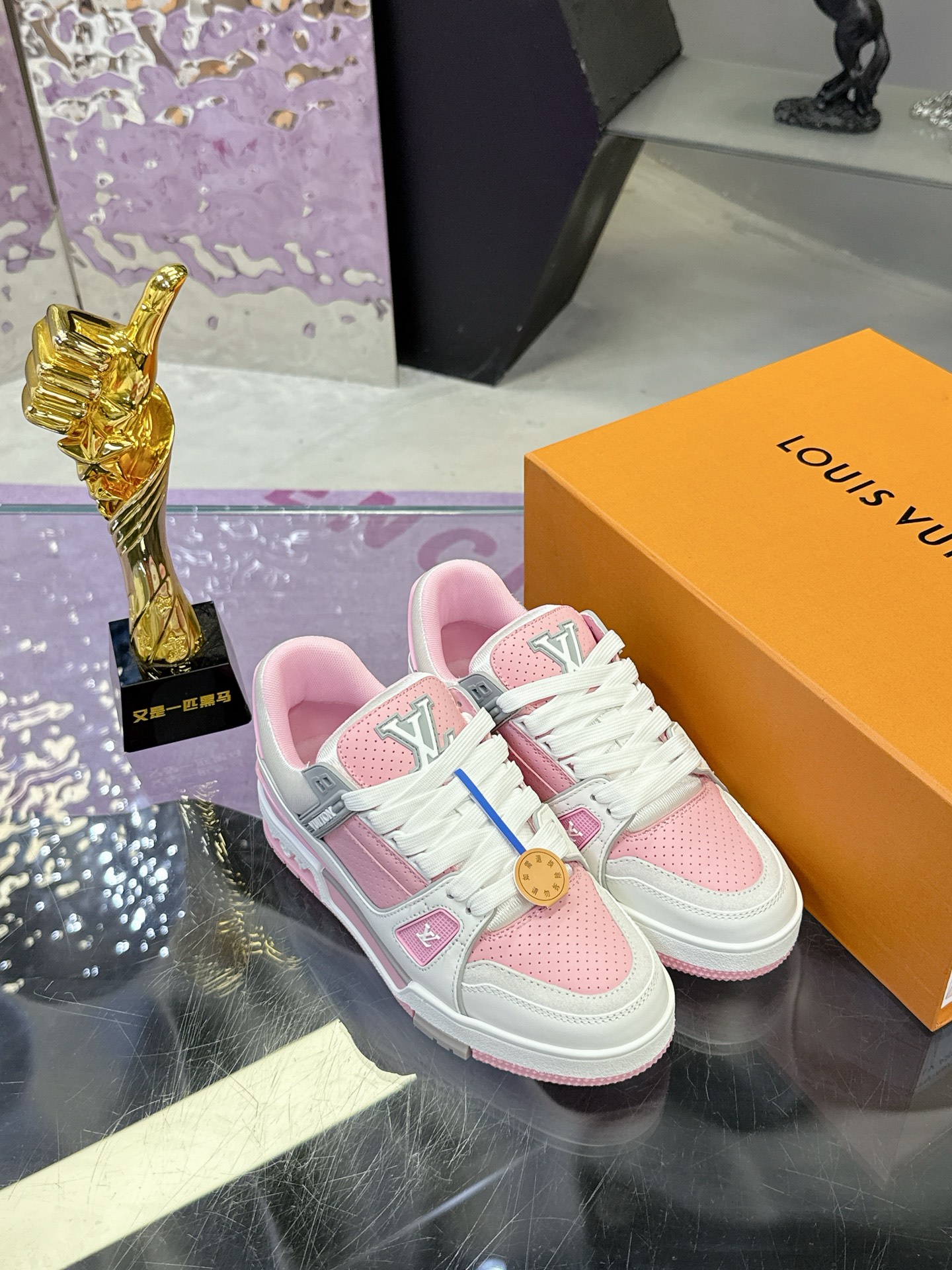 Louis Vuitton LV TARINE路易威登x Tyler 联名款 驴牌 L家 压花 休闲 运动鞋 滑板鞋