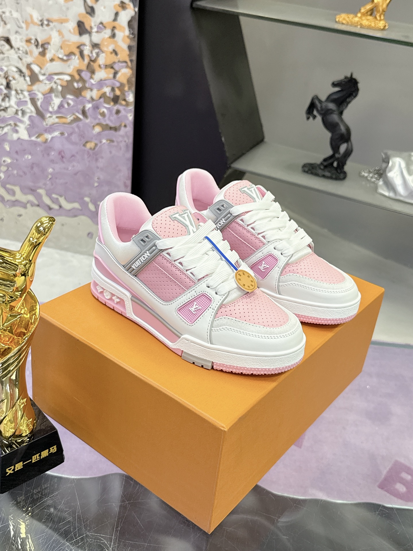 Louis Vuitton LV TARINE路易威登x Tyler 联名款 驴牌 L家 压花 休闲 运动鞋 滑板鞋