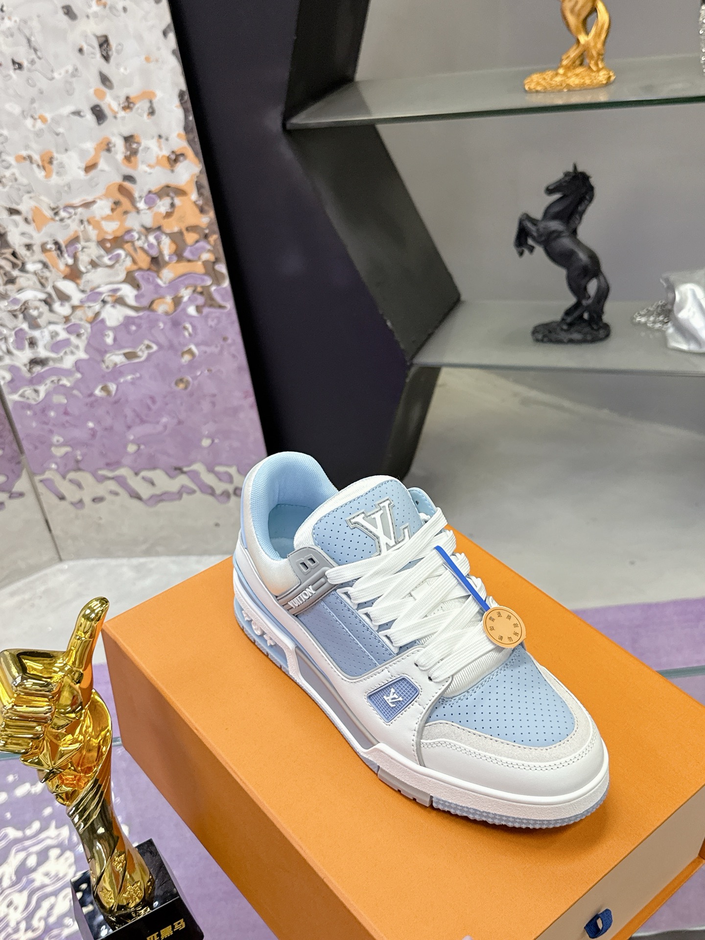 Louis Vuitton LV TARINE路易威登x Tyler 联名款 驴牌 L家 压花 休闲 运动鞋 滑板鞋
