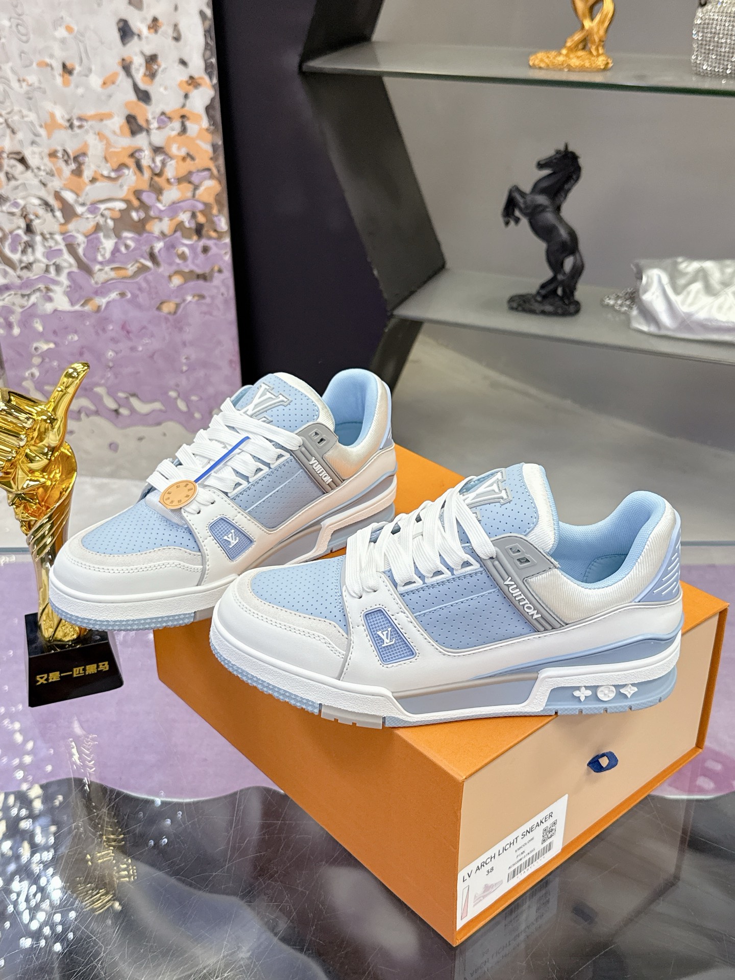 Louis Vuitton LV TARINE路易威登x Tyler 联名款 驴牌 L家 压花 休闲 运动鞋 滑板鞋