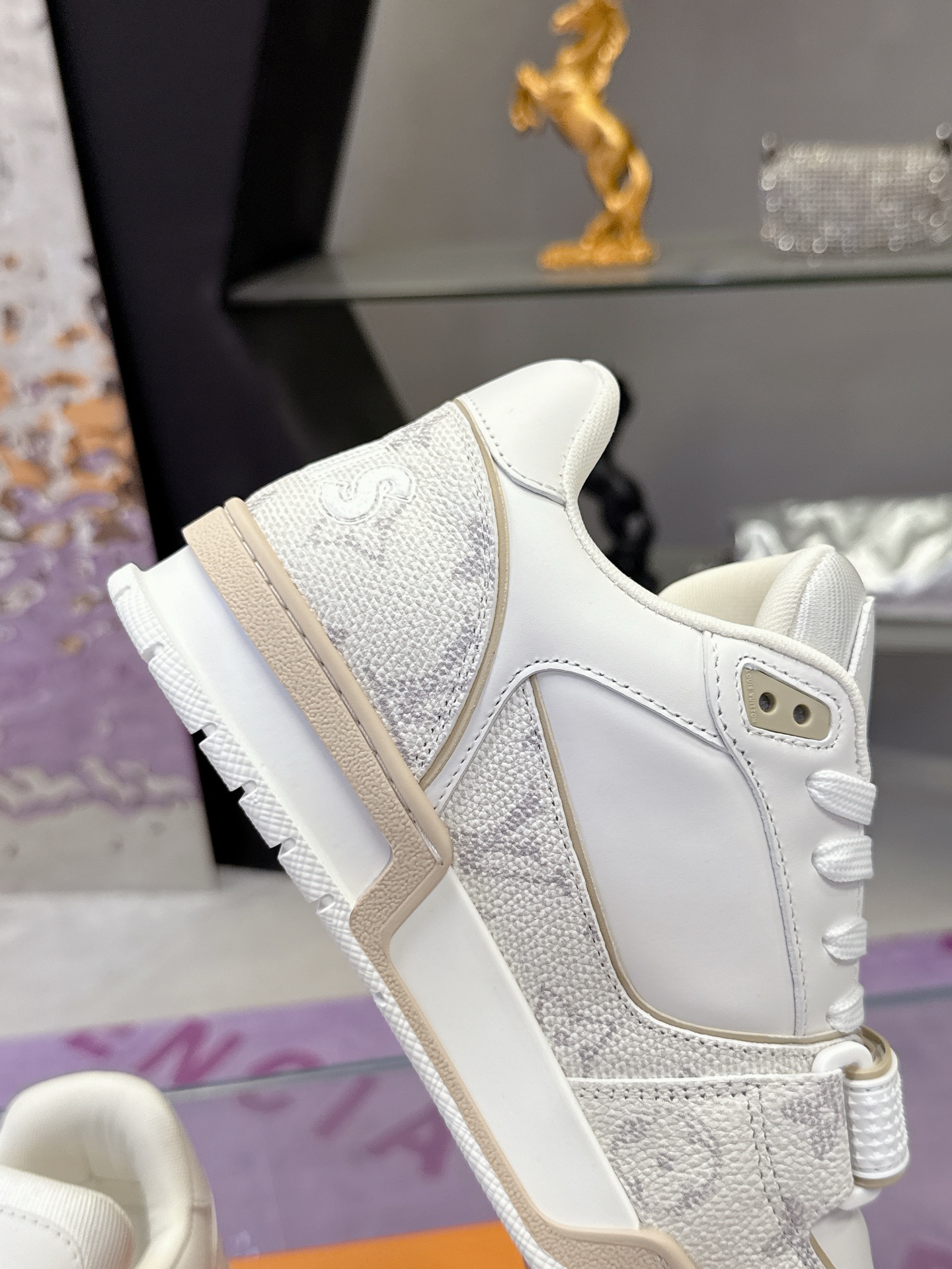 Louis Vuitton LV 路易威登L家 Trainer 25开春/新款 休闲 运动鞋 滑板鞋