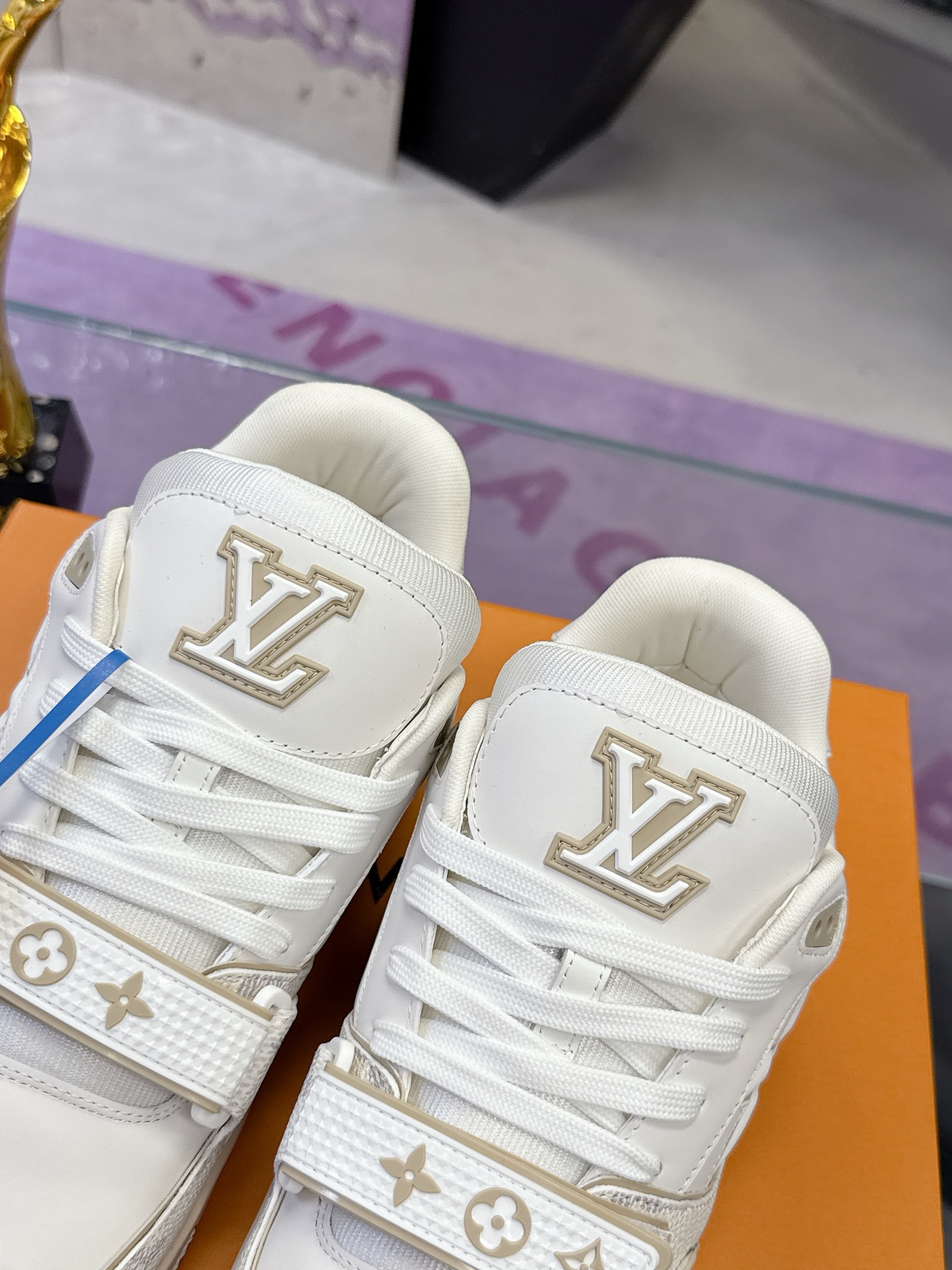 Louis Vuitton LV 路易威登L家 Trainer 25开春/新款 休闲 运动鞋 滑板鞋