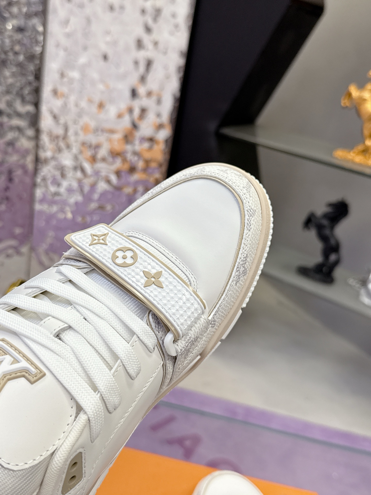Louis Vuitton LV 路易威登L家 Trainer 25开春/新款 休闲 运动鞋 滑板鞋