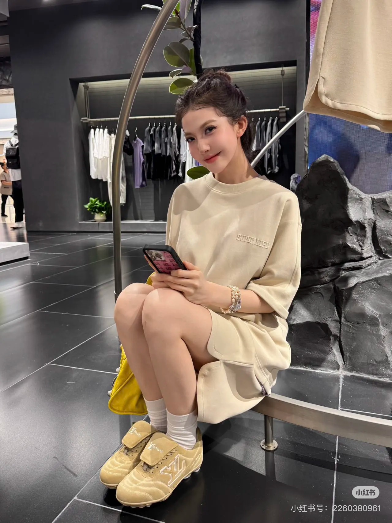 Lv足球鞋 情侣款💗上脚示范