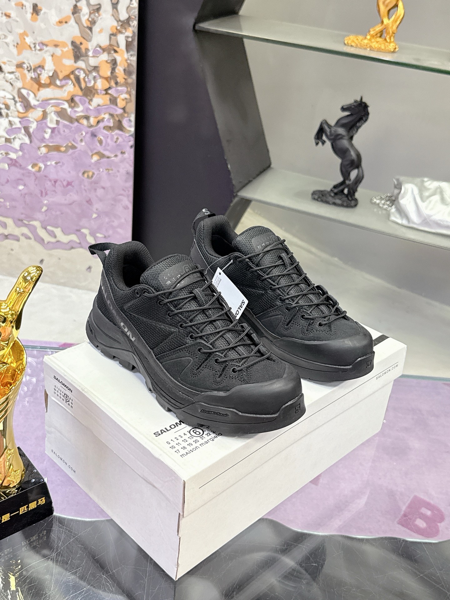 Salomon MM6 Joint Magella X-Alp Series Outdoor Sneakers, original materials, rubber sole, sizes 35-45. - 图片 1