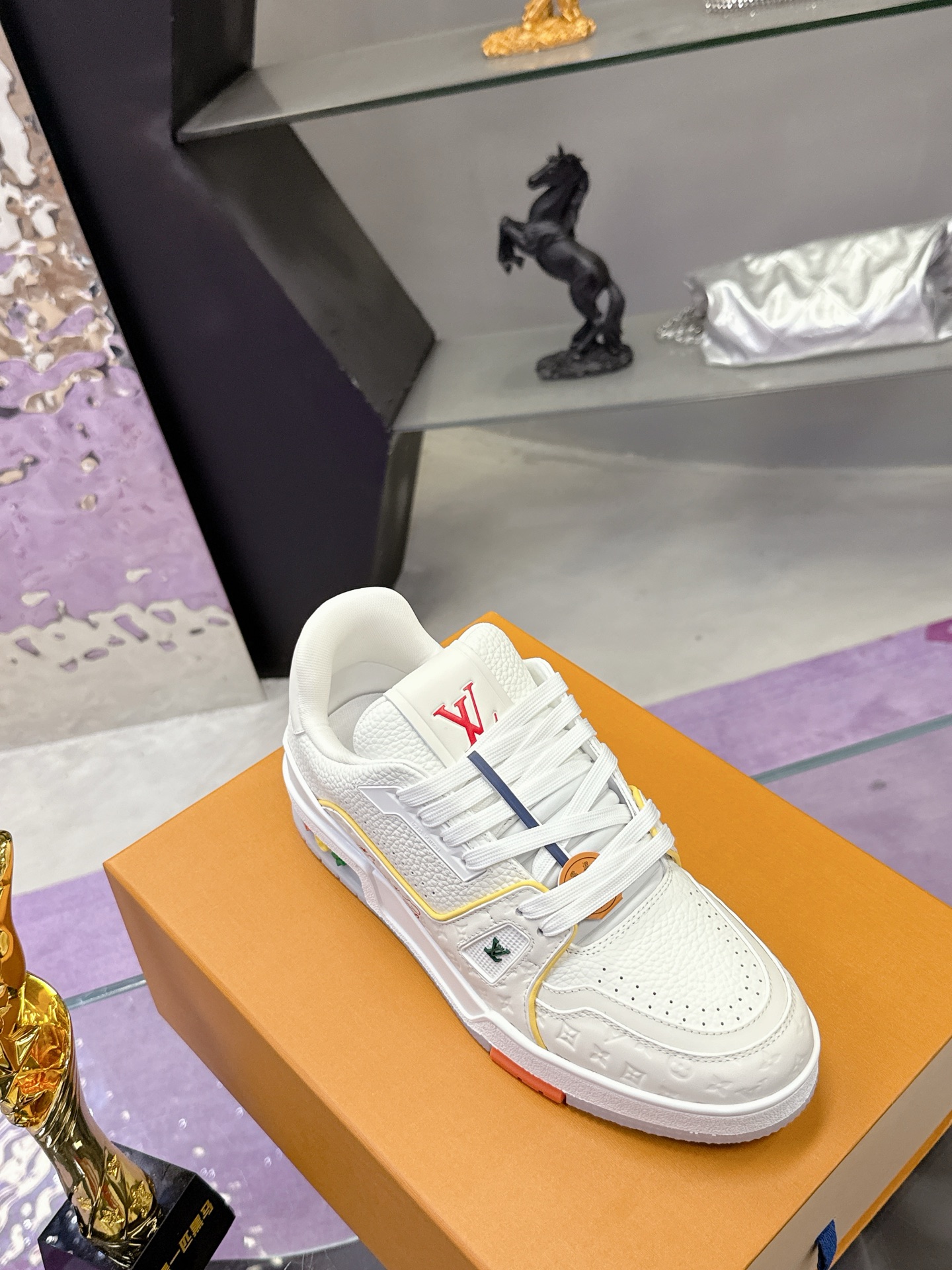 Louis Vuitton LV TARINE路易威登x Tyler 联名款 驴牌 L家 压花 休闲 运动鞋 滑板鞋