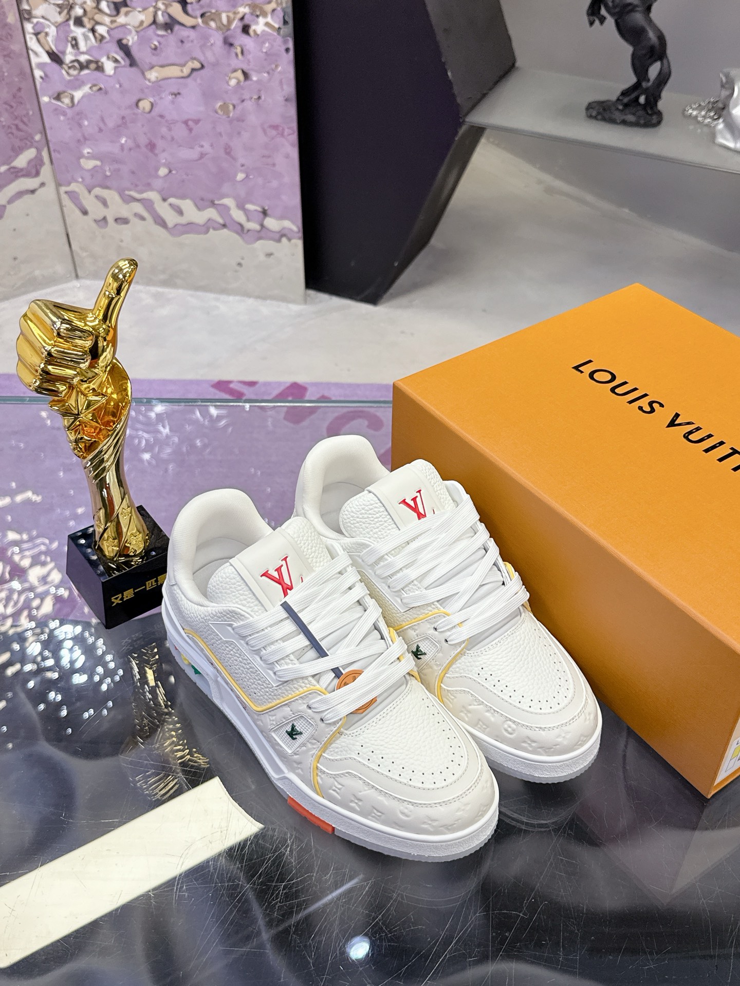 Louis Vuitton LV TARINE路易威登x Tyler 联名款 驴牌 L家 压花 休闲 运动鞋 滑板鞋