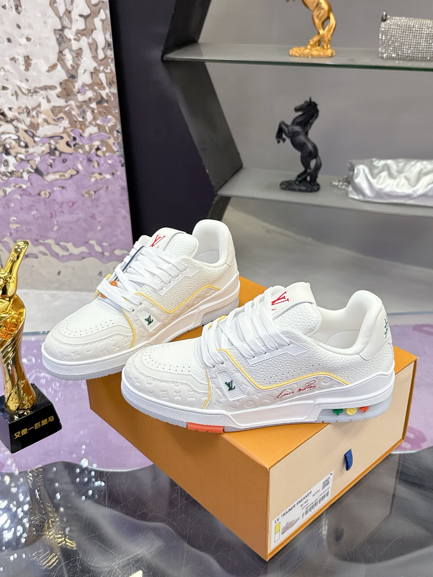 Louis Vuitton LV TARINE路易威登x Tyler 联名款 驴牌 L家 压花 休闲 运动鞋 滑板鞋