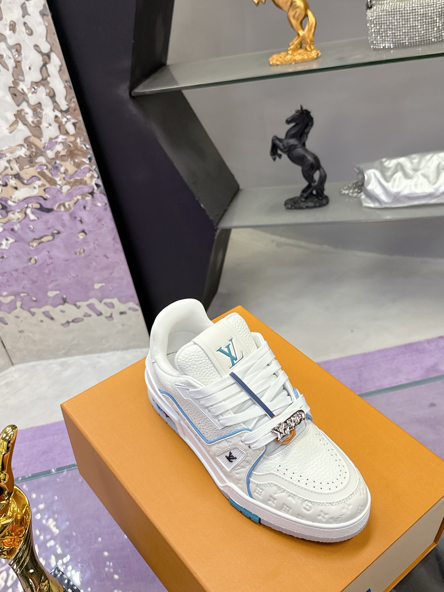Louis Vuitton LV TARINE路易威登x Tyler 联名款 驴牌 L家 压花 休闲 运动鞋 滑板鞋