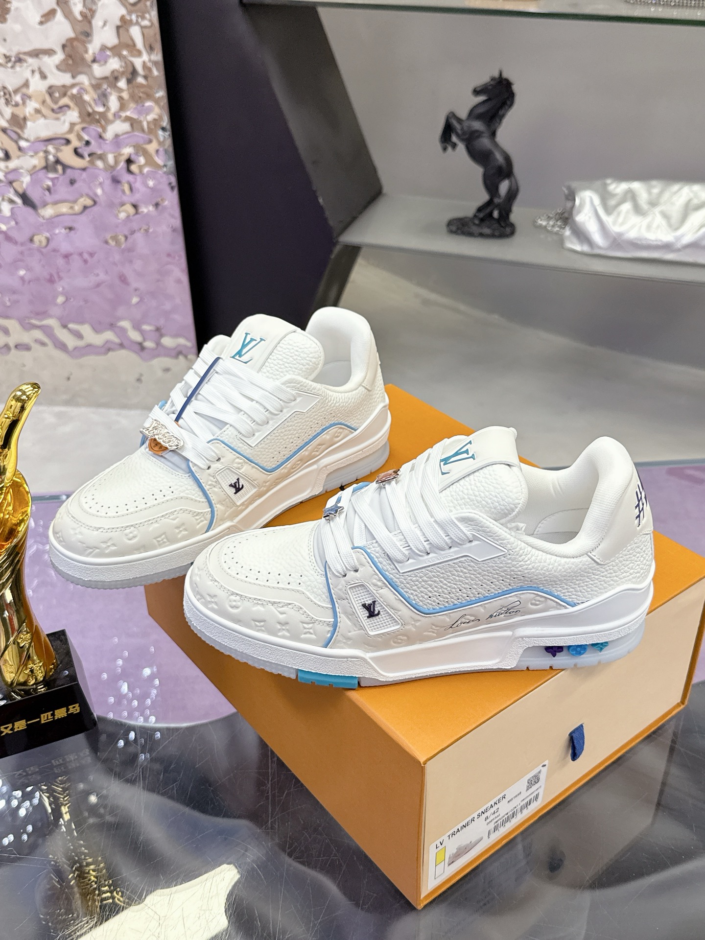 Louis Vuitton LV TARINE路易威登x Tyler 联名款 驴牌 L家 压花 休闲 运动鞋 滑板鞋