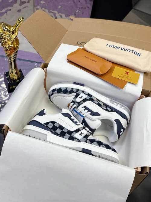 Louis Vuitton Trainer Maxi Sneaker: NIGO Collab, Premium Leather, Monogram Detail 1 Louis Vuitton Trainer Maxi Sneaker: NIGO Collab, Premium Leather, Monogram Detail
