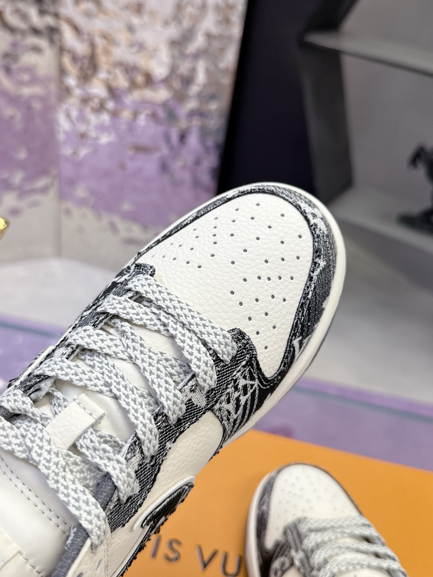 Louis Vuitton Nk 耐克 X Low LV联名-周年高端定制 低帮休闲板鞋
