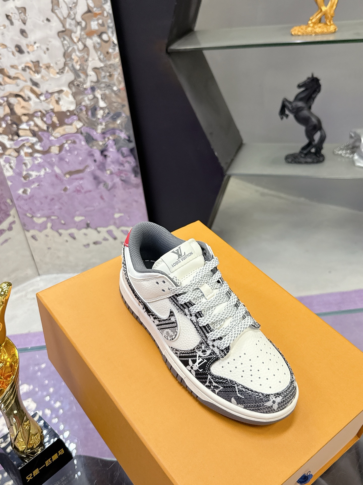 Louis Vuitton Nk 耐克 X Low LV联名-周年高端定制 低帮休闲板鞋