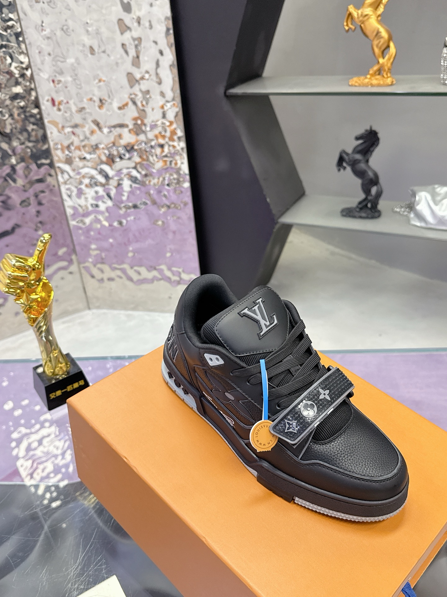 Louis Vuitton LV 路易威登L家 Trainer 25开春/新款 休闲 运动鞋 滑板鞋