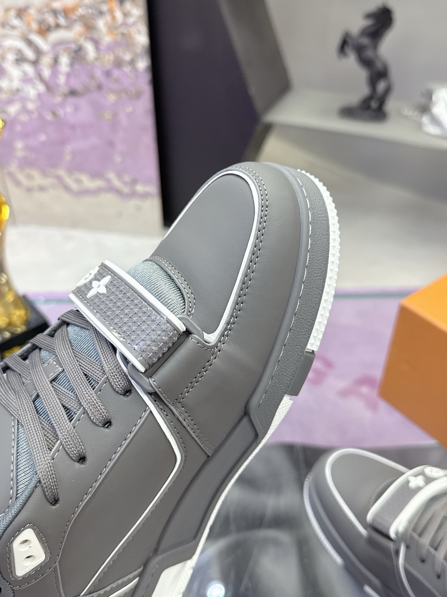 Louis Vuitton LV 路易威登L家 Trainer 25开春/新款 休闲 运动鞋 滑板鞋