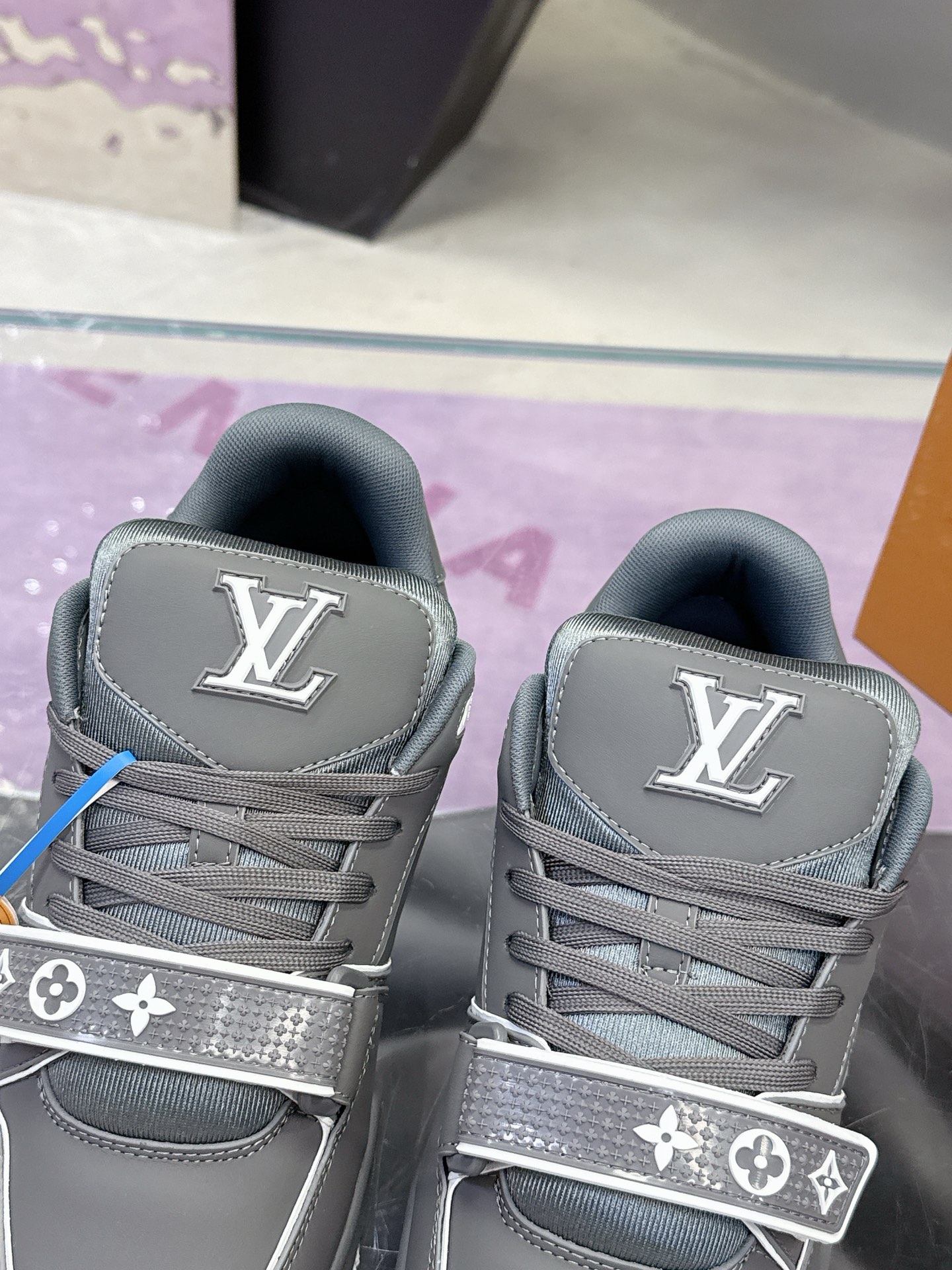 Louis Vuitton LV 路易威登L家 Trainer 25开春/新款 休闲 运动鞋 滑板鞋