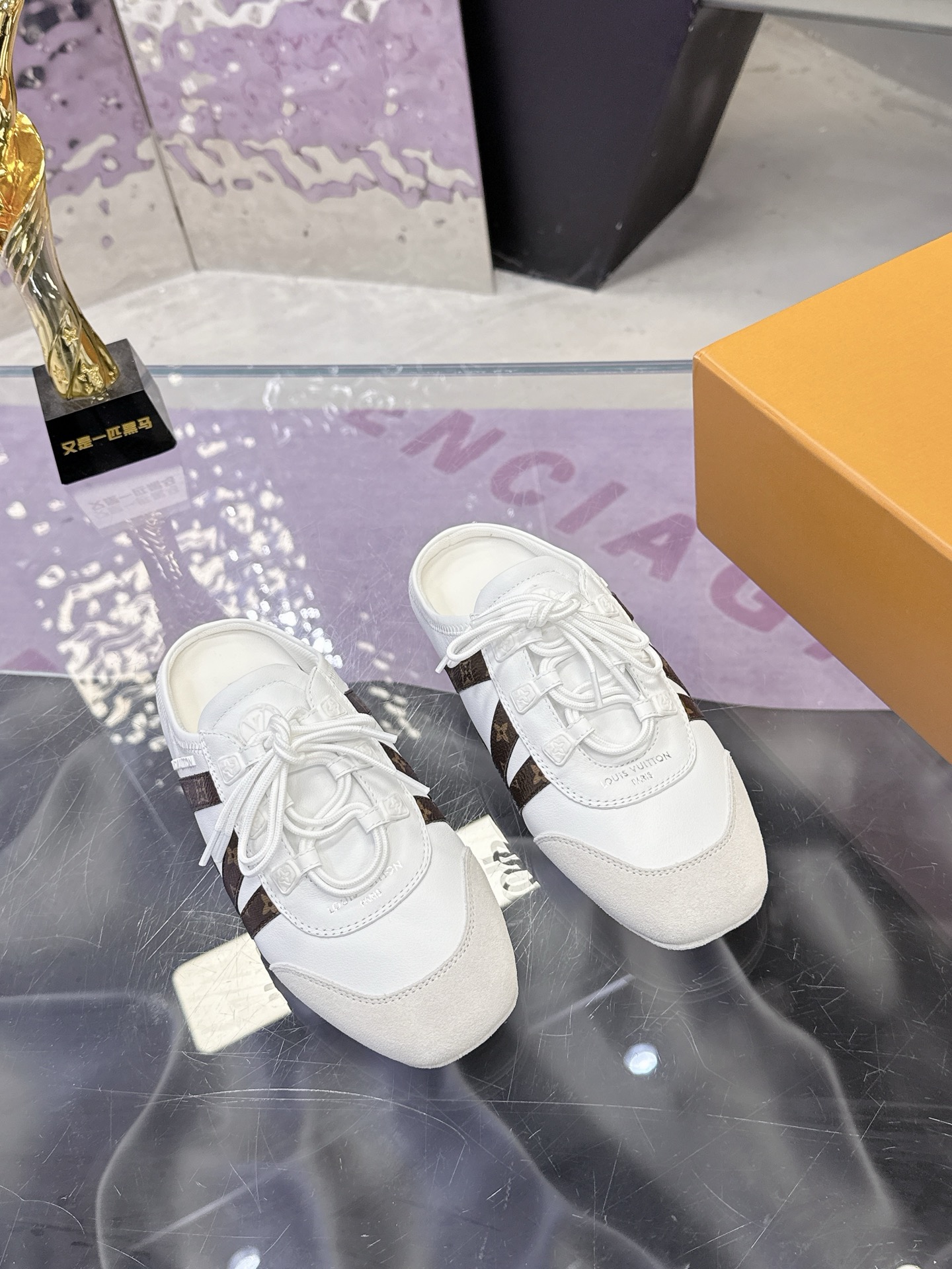 Louis Vuitton 最新Sneakerina系列 芭蕾运动鞋 德训鞋 休闲 平底鞋 半拖 4