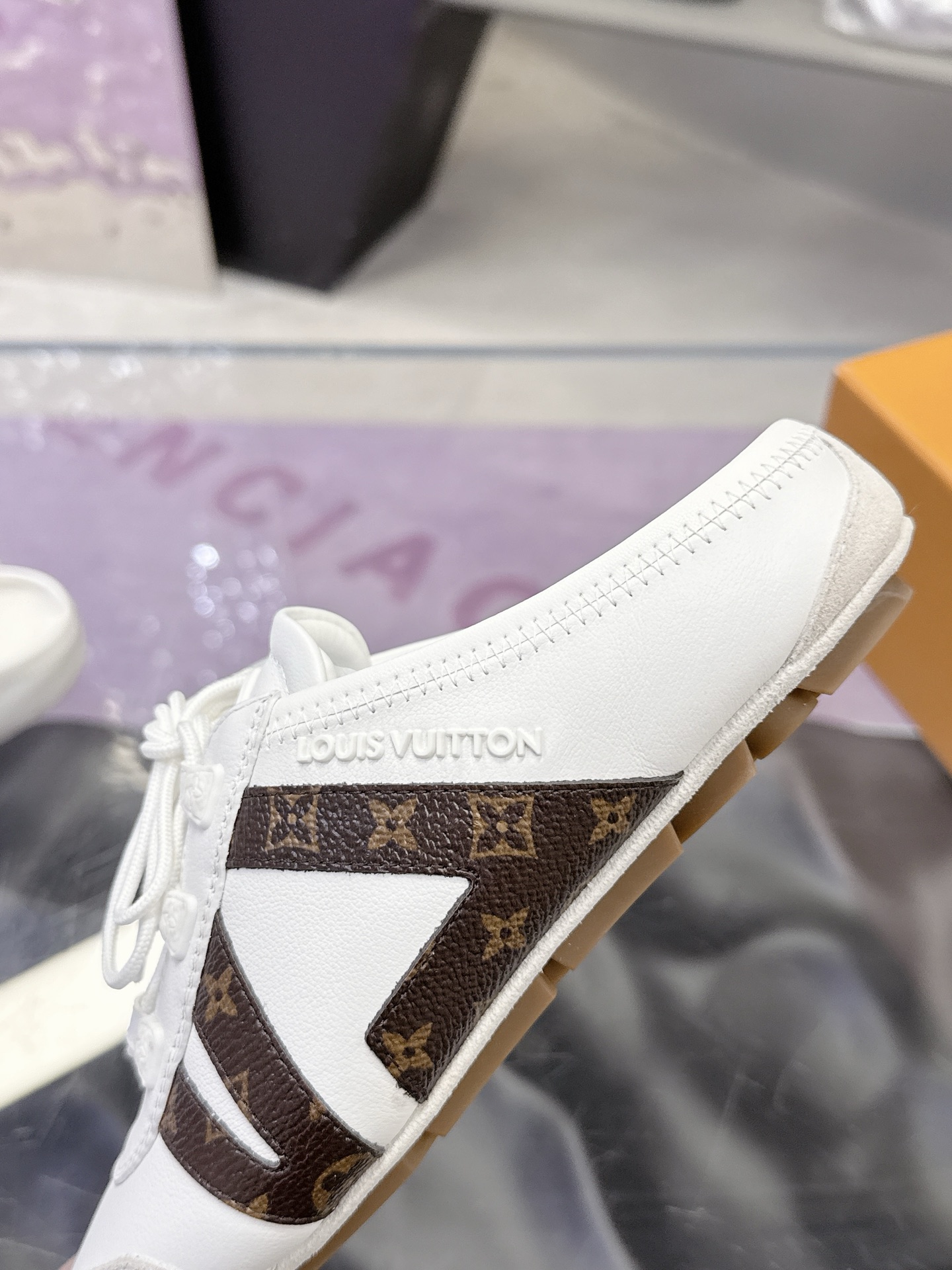 Louis Vuitton 最新Sneakerina系列 芭蕾运动鞋 德训鞋 休闲 平底鞋 半拖 7