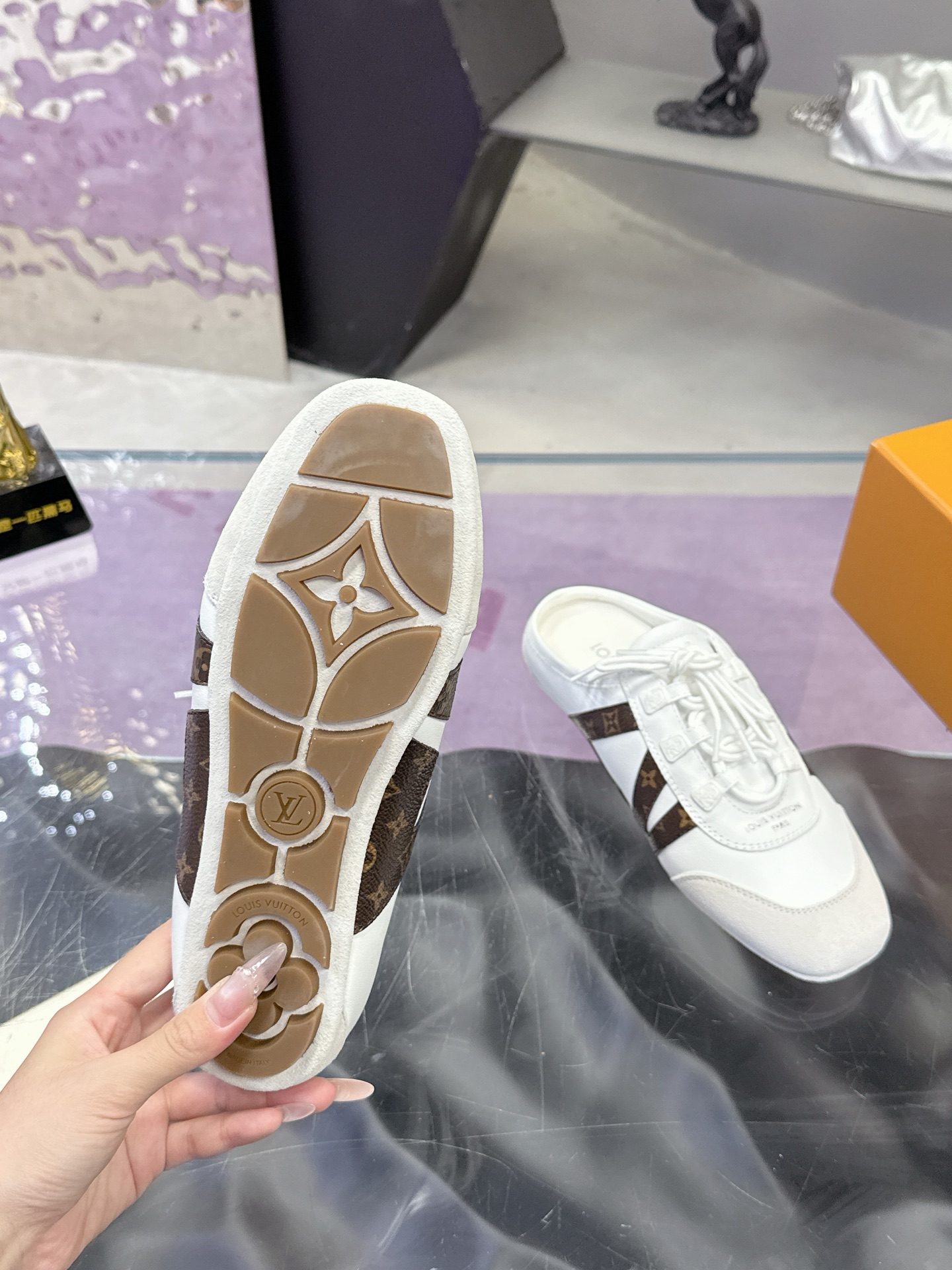 Louis Vuitton 最新Sneakerina系列 芭蕾运动鞋 德训鞋 休闲 平底鞋 半拖 9