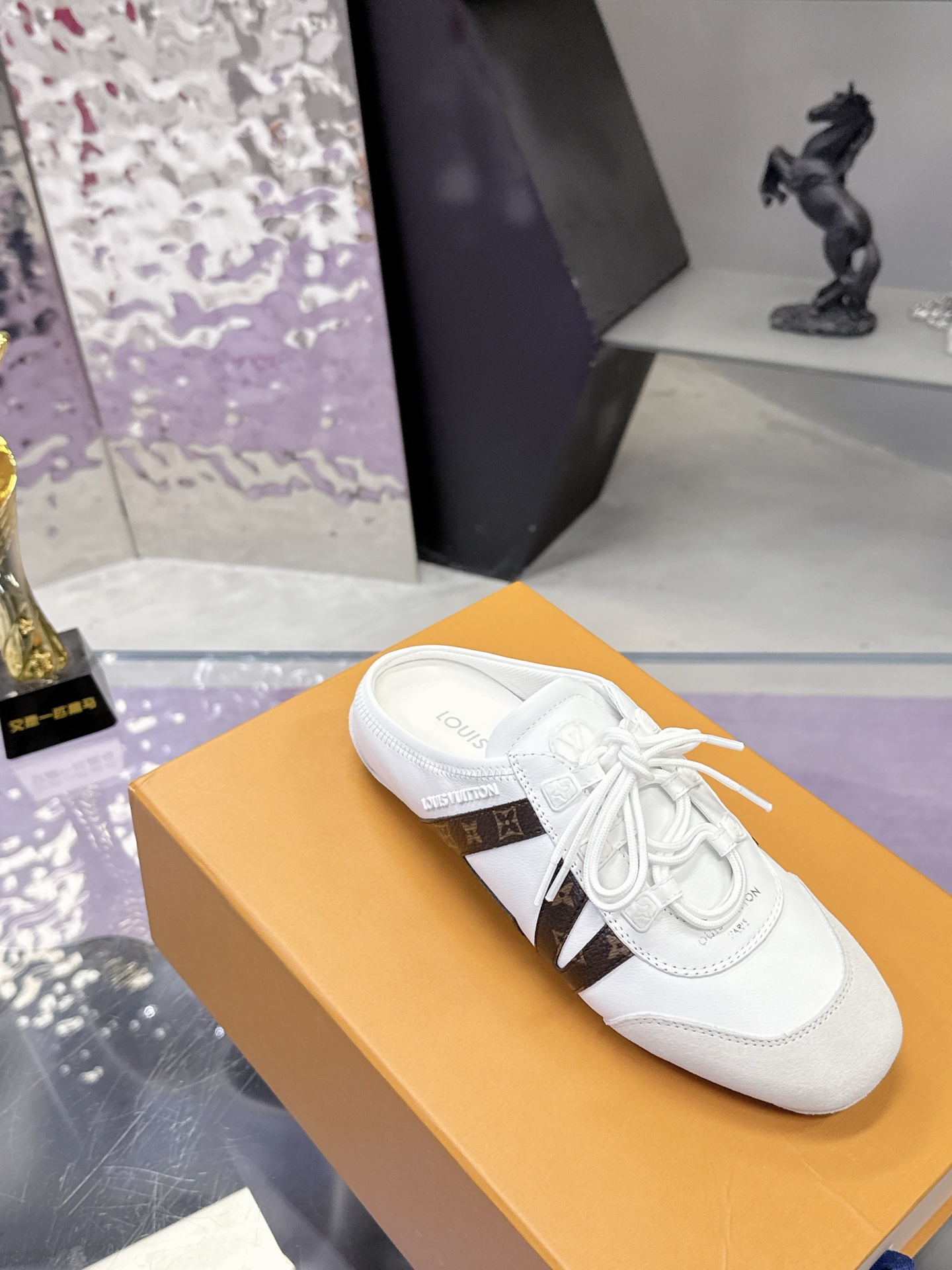 Louis Vuitton 最新Sneakerina系列 芭蕾运动鞋 德训鞋 休闲 平底鞋 半拖 5