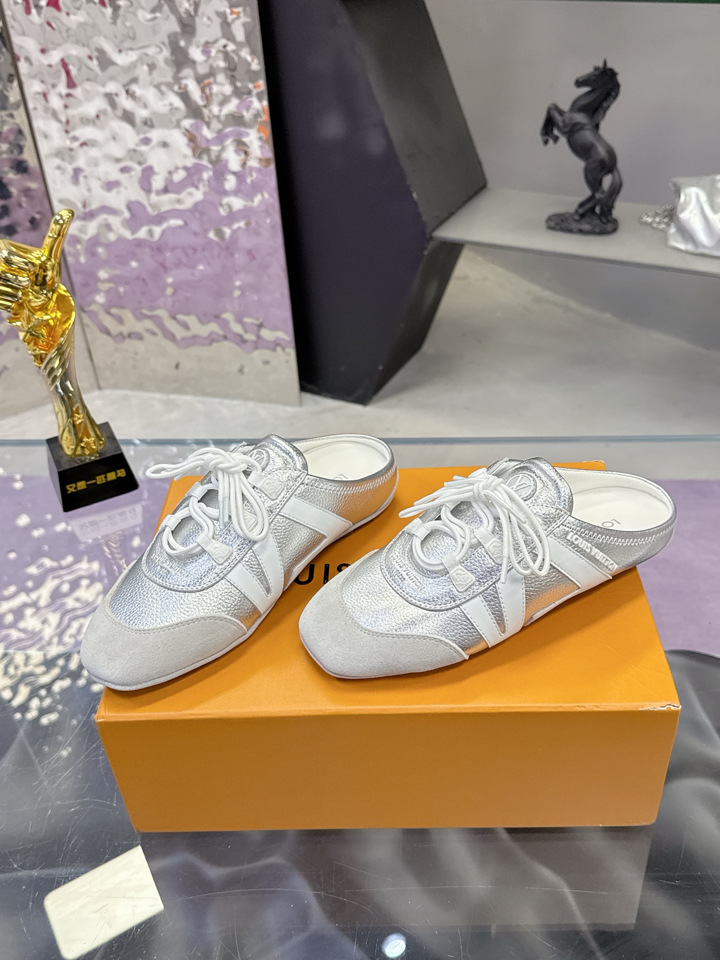 路易威登 Louis Vuitton 高定典藏经典高奢皮鞋女鞋男鞋 #B722DA18 3