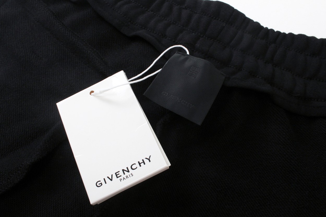 GIVENCHY 纪梵希 LoGO彩色印花标识 时尚 五分裤 360克高品质牛肚纯棉面料