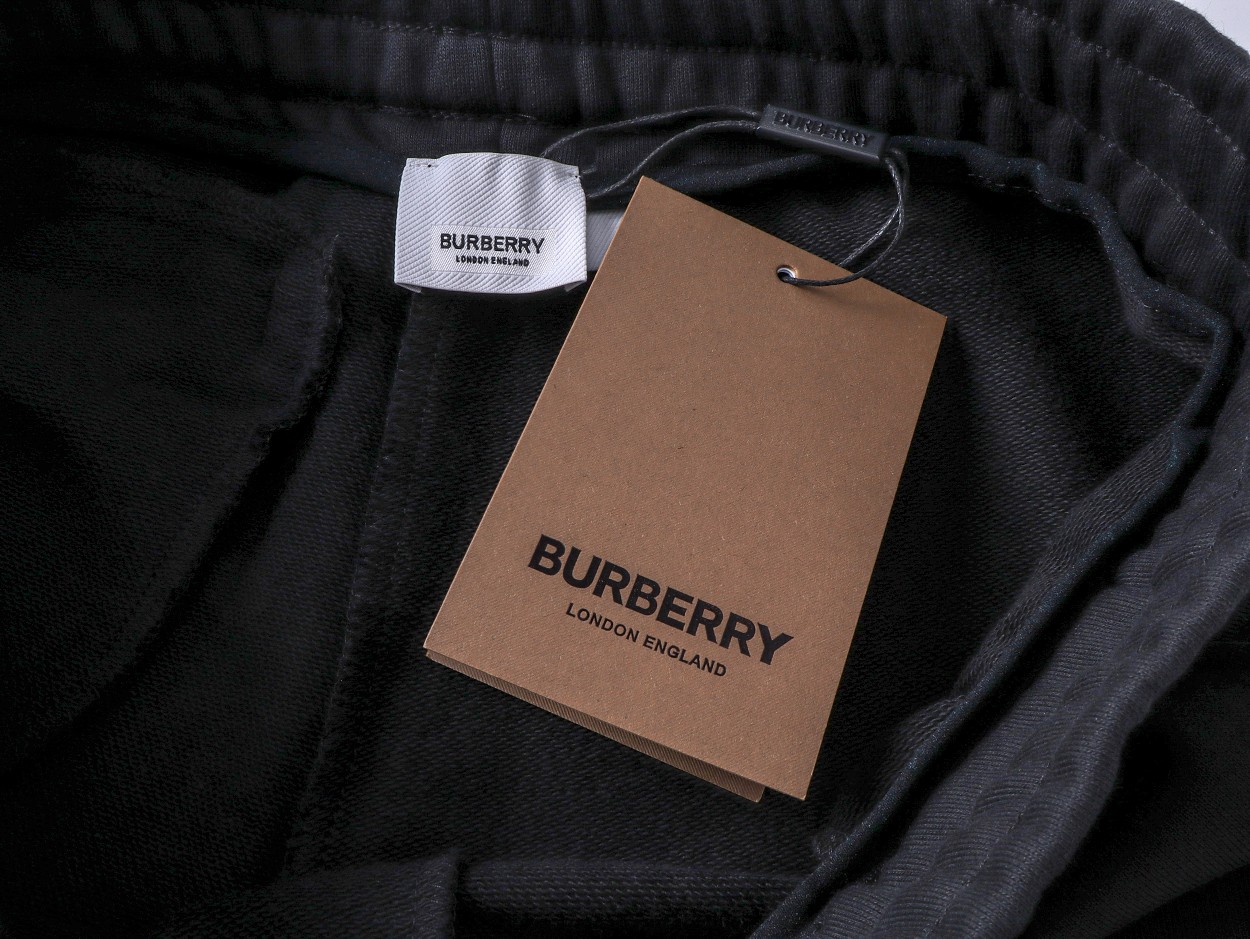 BURBERRY 巴宝莉 战马小标字母刺绣长裤