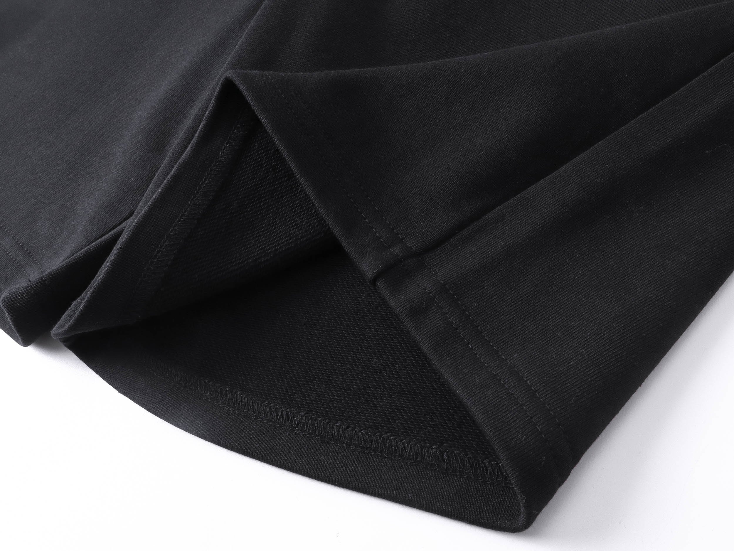 Prada/普拉达 25FW红色织带纯棉短裤 黑-Chinese UA Cheap High Quatity Brand Clothes Bags handbags Sneakers wholesale wholesaler seller from China Factory suppliers Fashion Clothing Shoes best Quality Beautiful Price Prada/普拉达 25FW红色织带纯棉短裤 黑