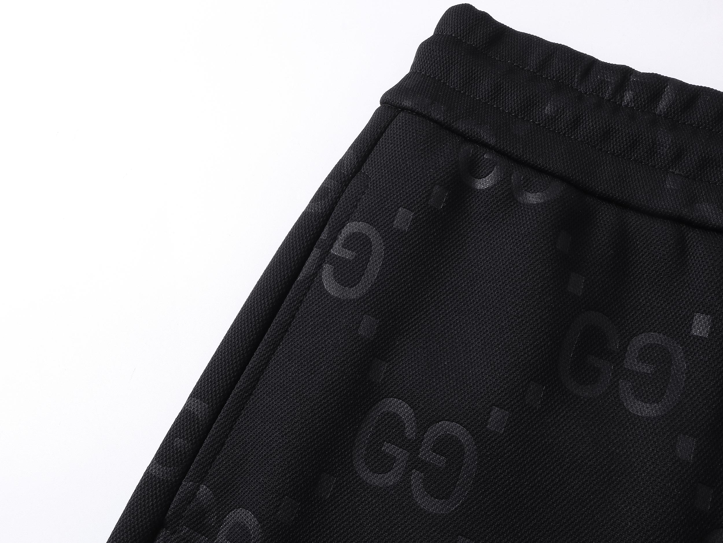 Gucci/古驰 GG全印提花暗纹短裤