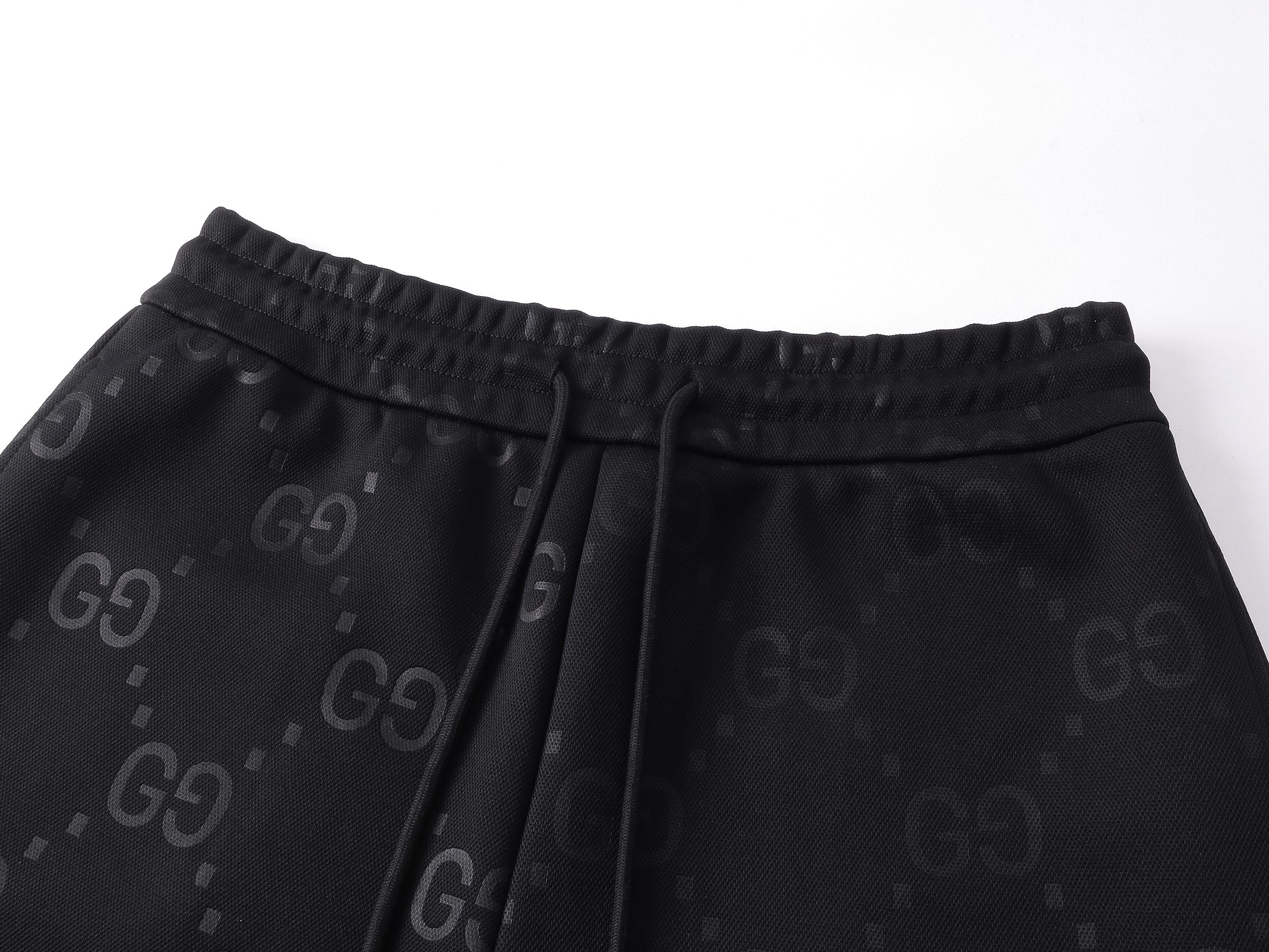 Gucci/古驰 GG全印提花暗纹短裤