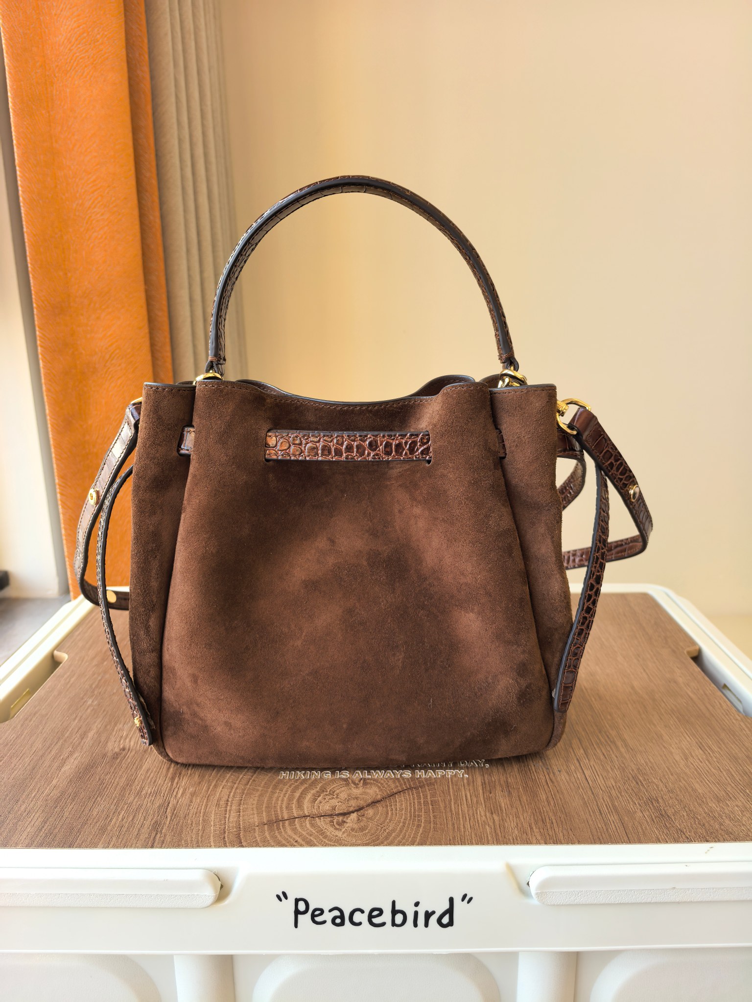 Tory Burch ～Toryburch全新抽绳购物托特包