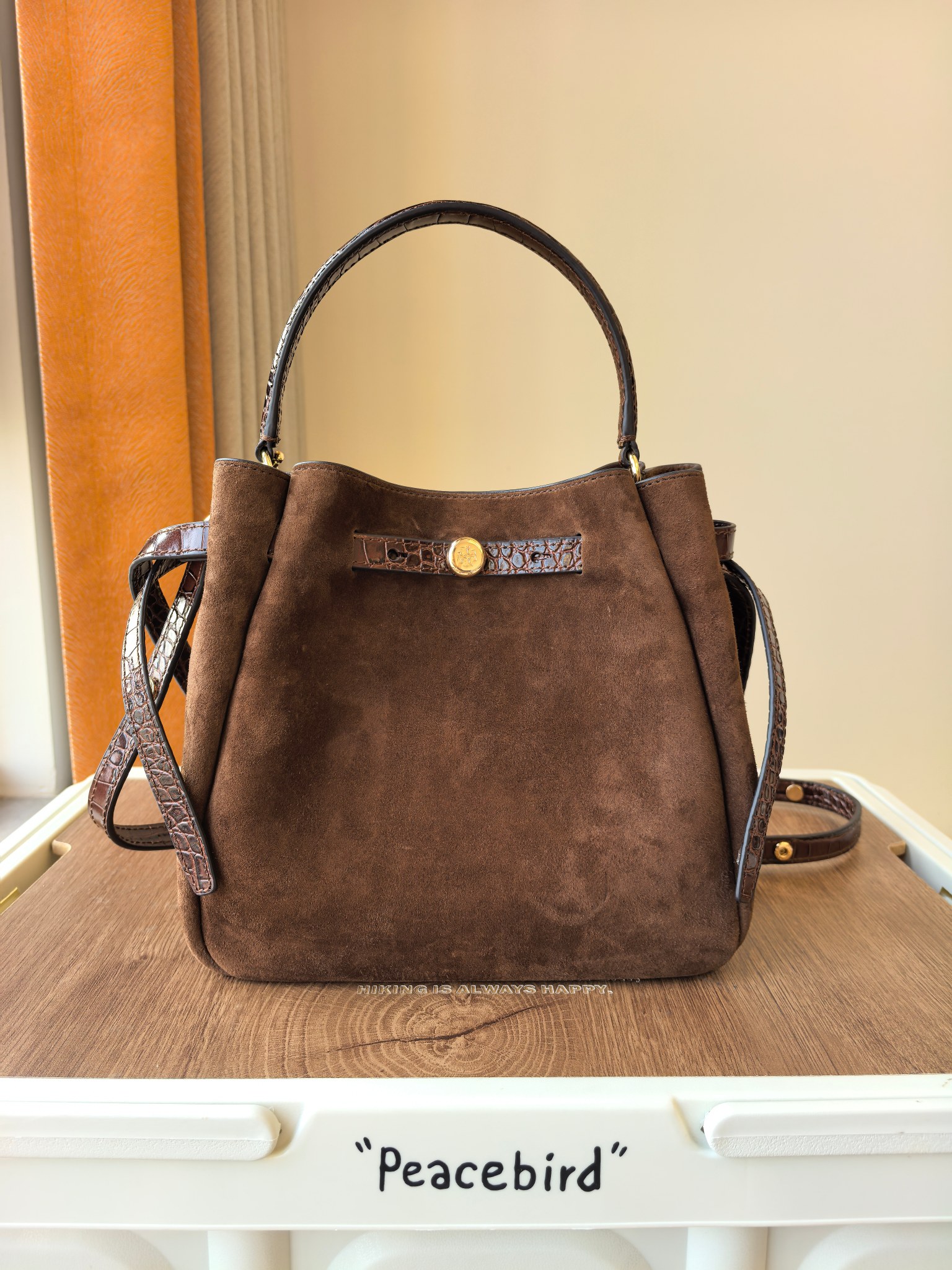 Tory Burch ～Toryburch全新抽绳购物托特包