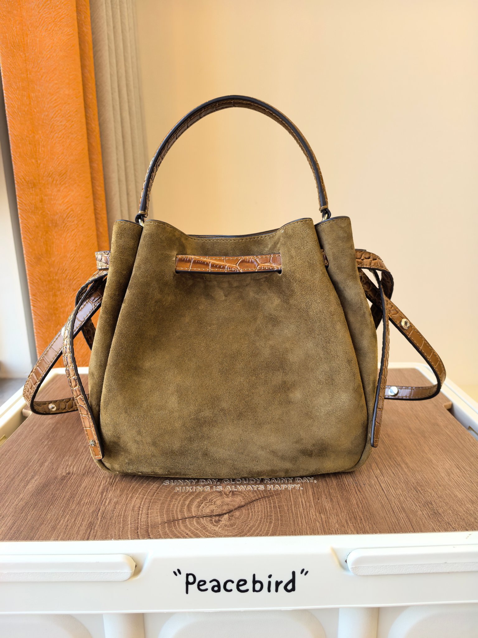Tory Burch ～Toryburch全新抽绳购物托特包