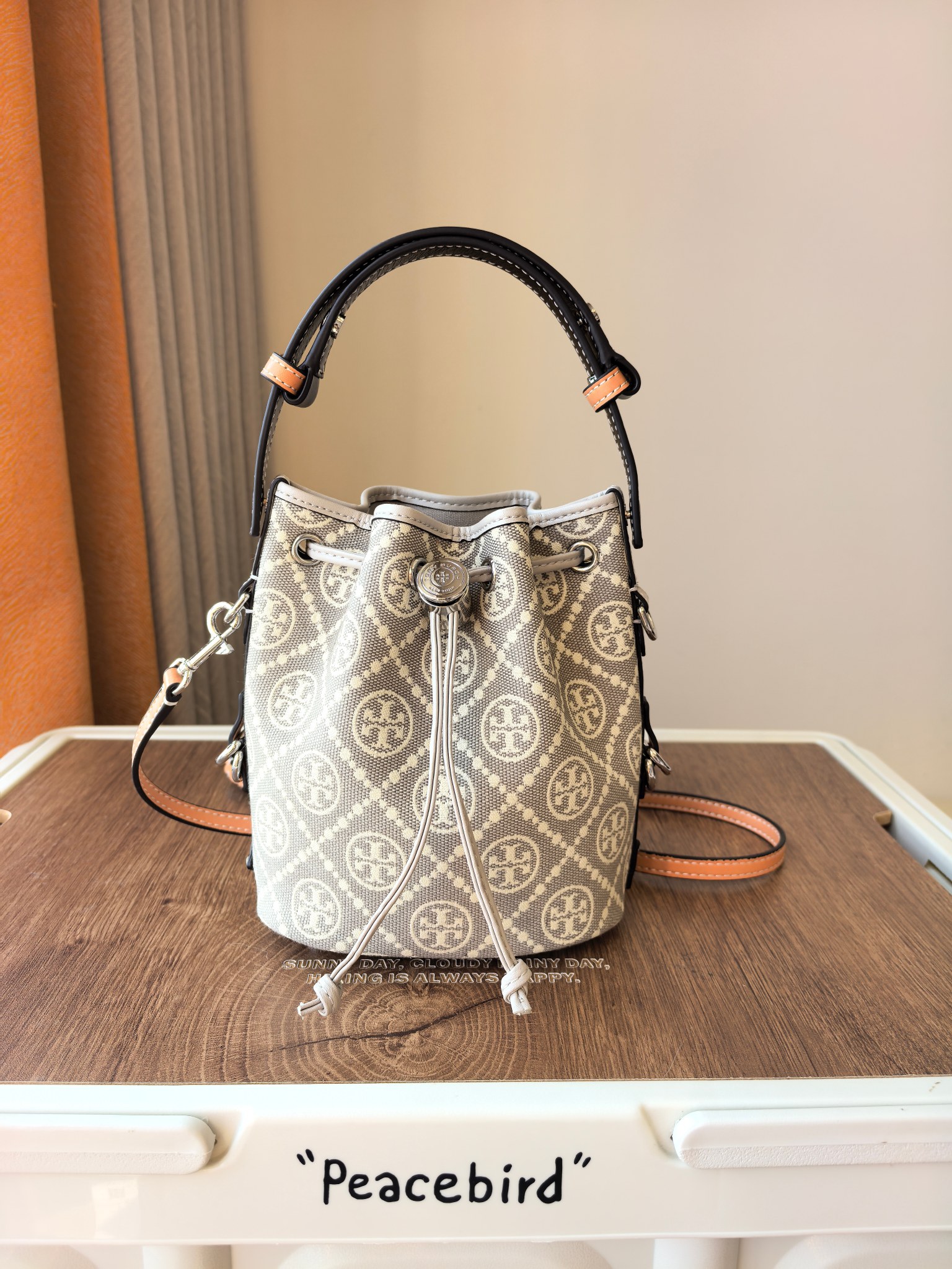 Tory Burch 1616A新款老花【灰色】TORY