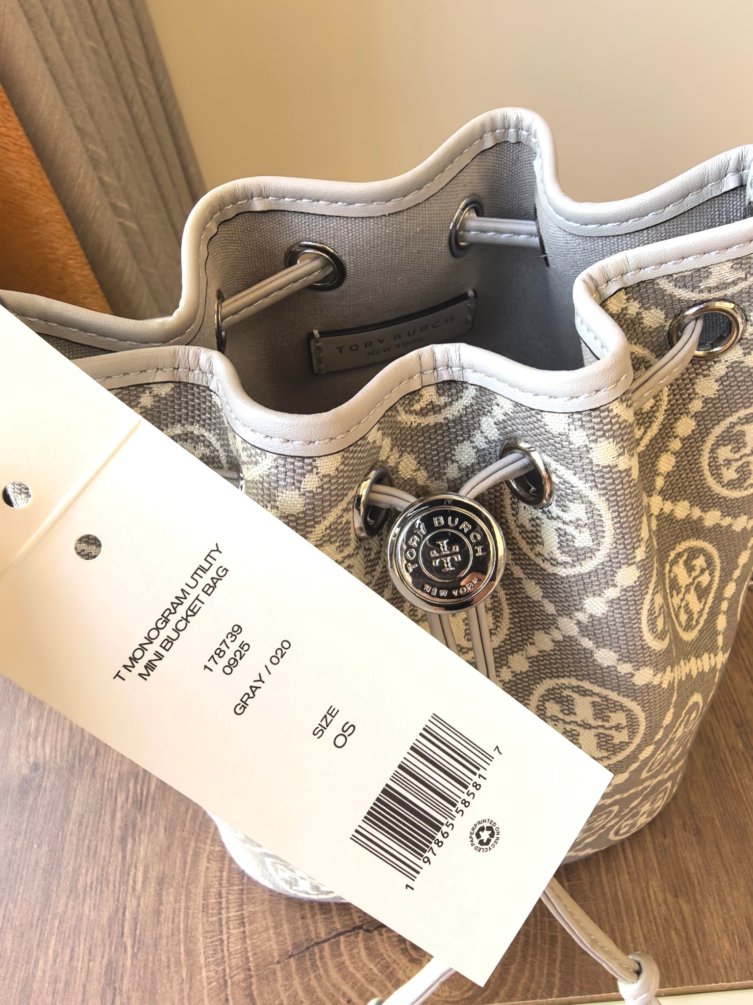 Tory Burch 1616A新款老花【灰色】TORY