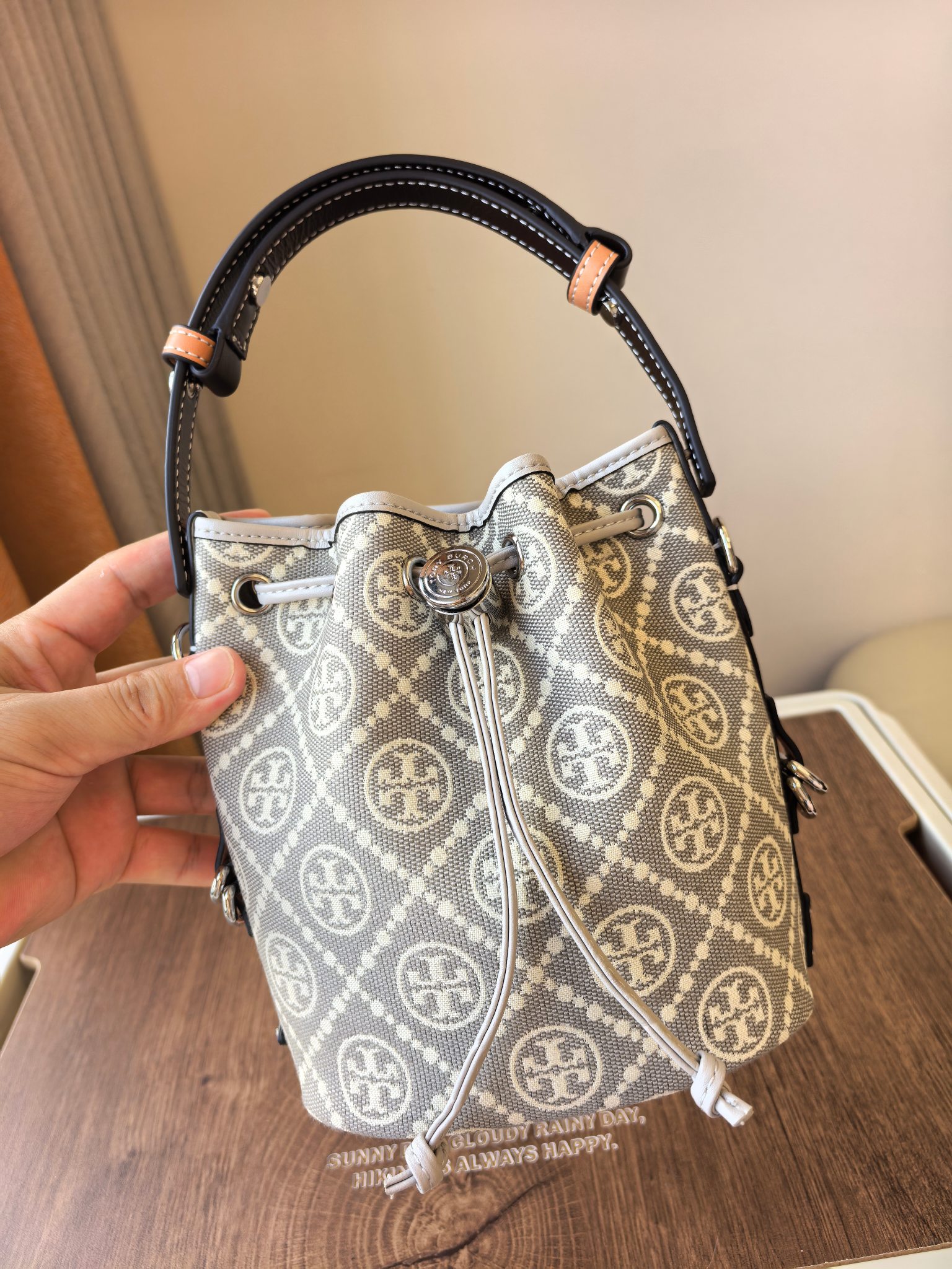Tory Burch 1616A新款老花【灰色】TORY