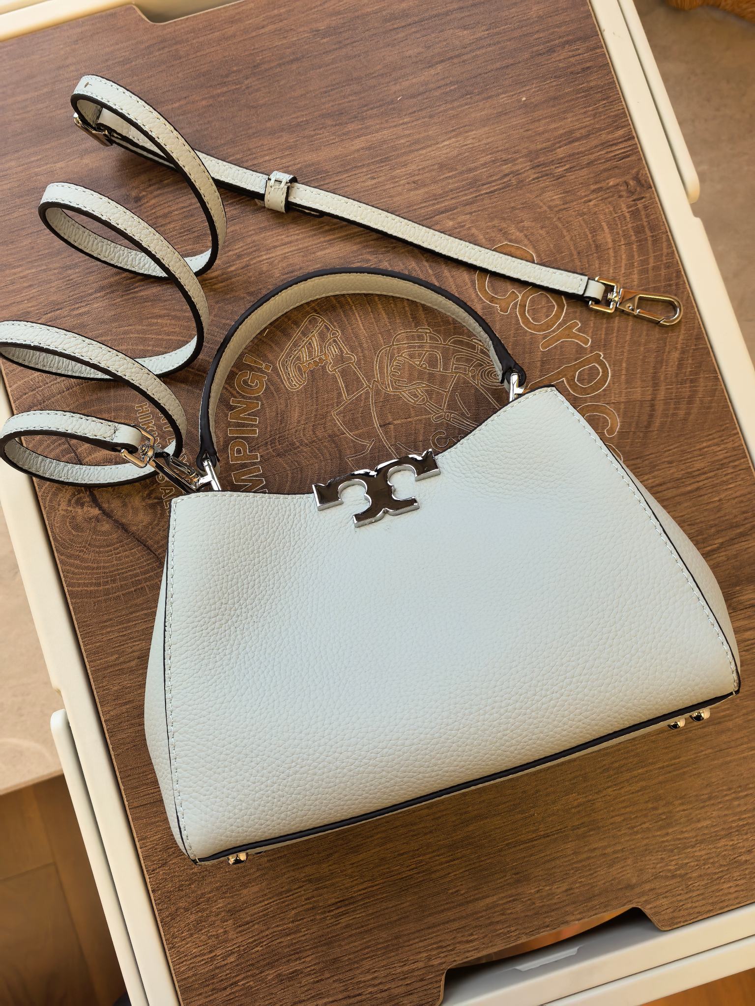 Tory Burch TORY BURCH 汤丽柏琦新品Eleanor手提包，碰上惊喜，真的绝美对一直秋冬美拉德
