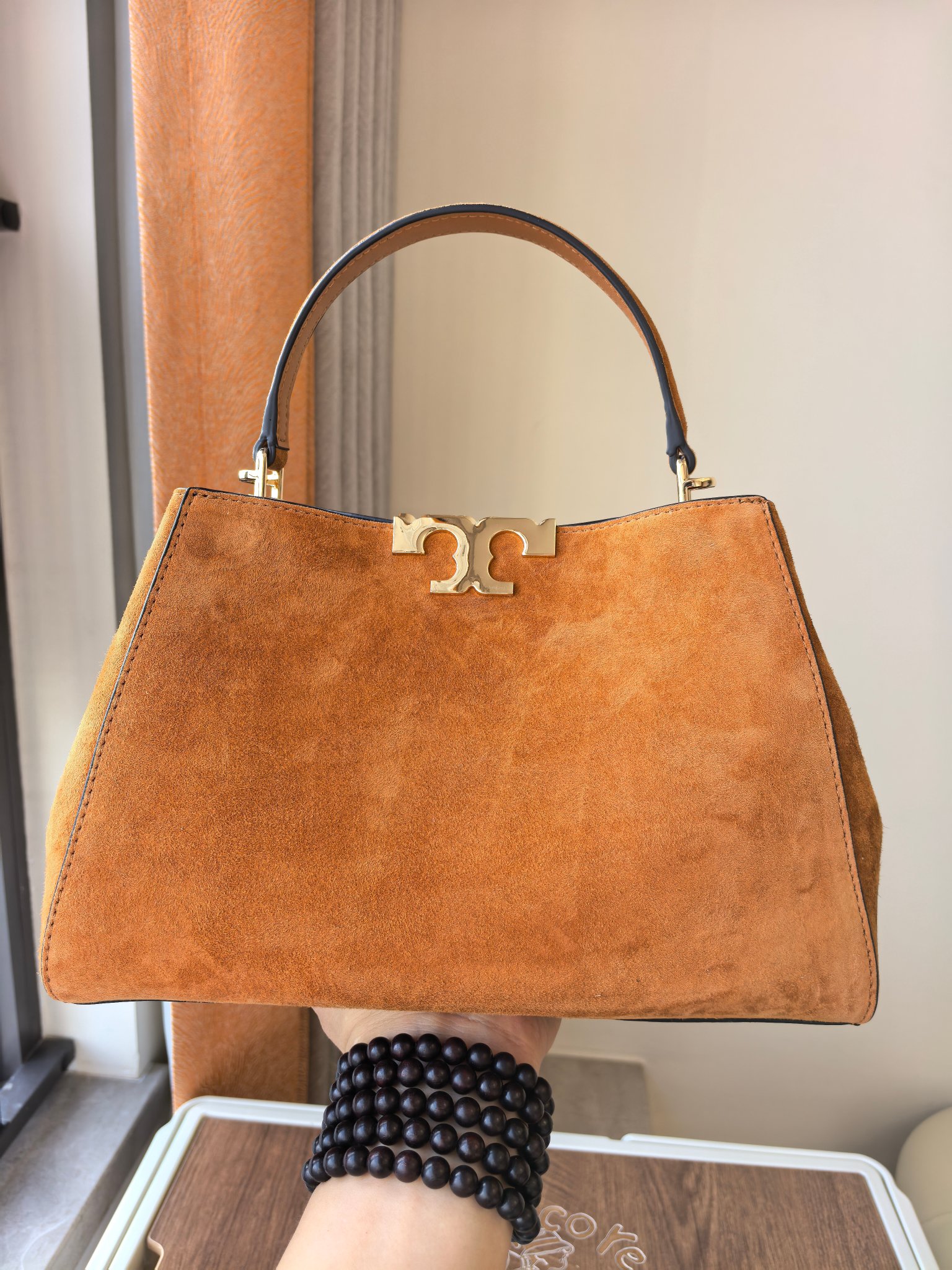 Tory Burch ～编号995 中号TORY BURCH 汤丽柏琦新品Eleanor手提包 碰上惊喜