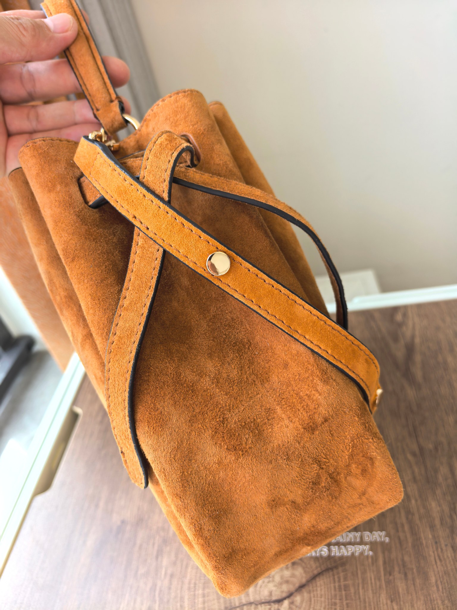 Tory Burch ～Toryburch全新抽绳购物托特包