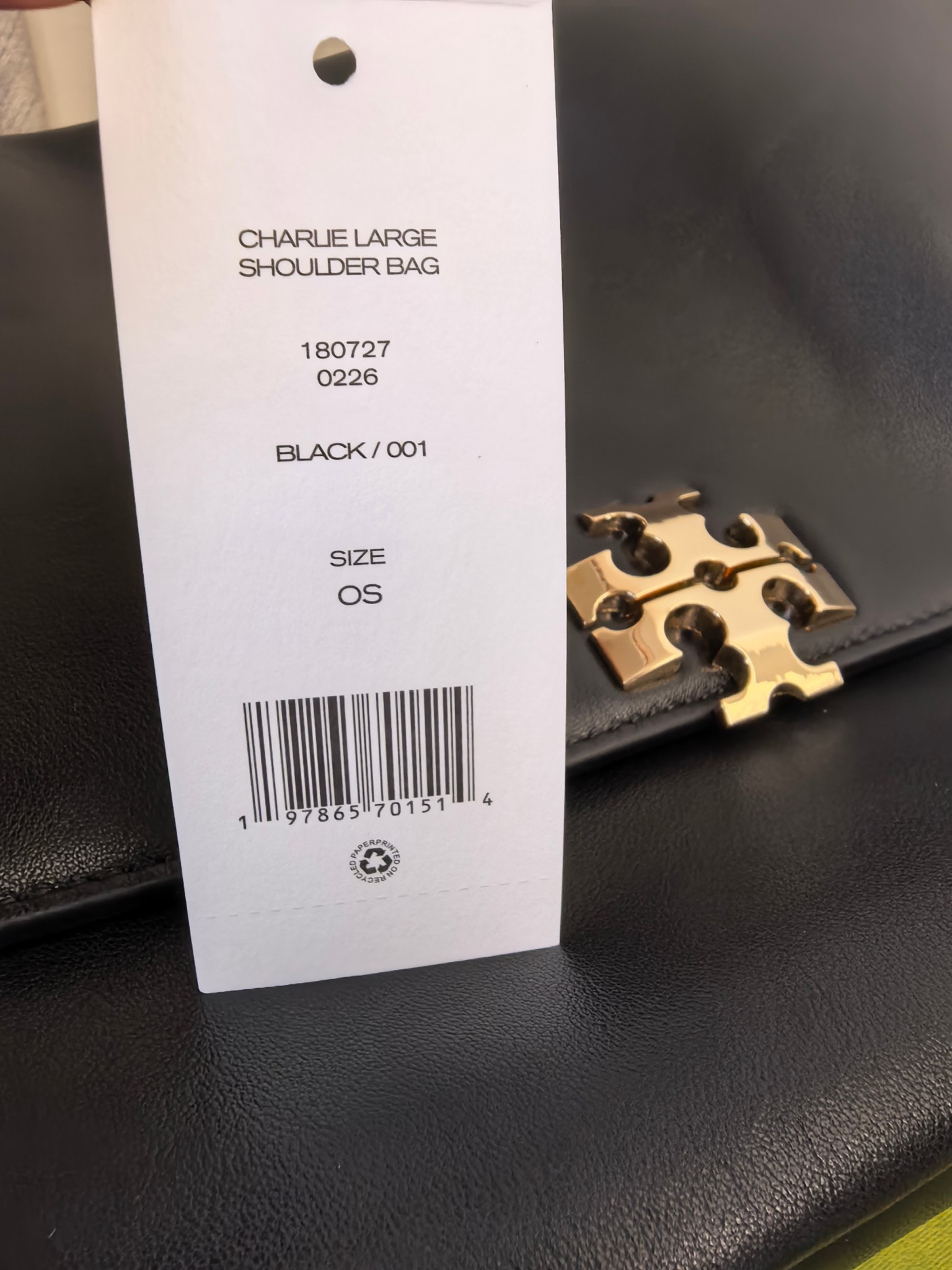 Tory Burch 1513 大号 ToryBurch Charlie 肩背包
