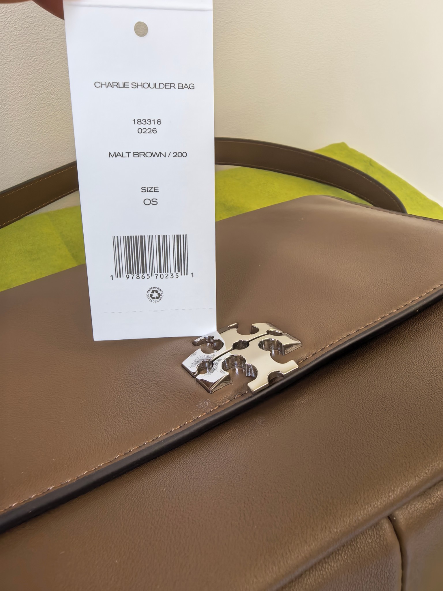 Tory Burch 1514 中号 ToryBurch Charlie 肩背包