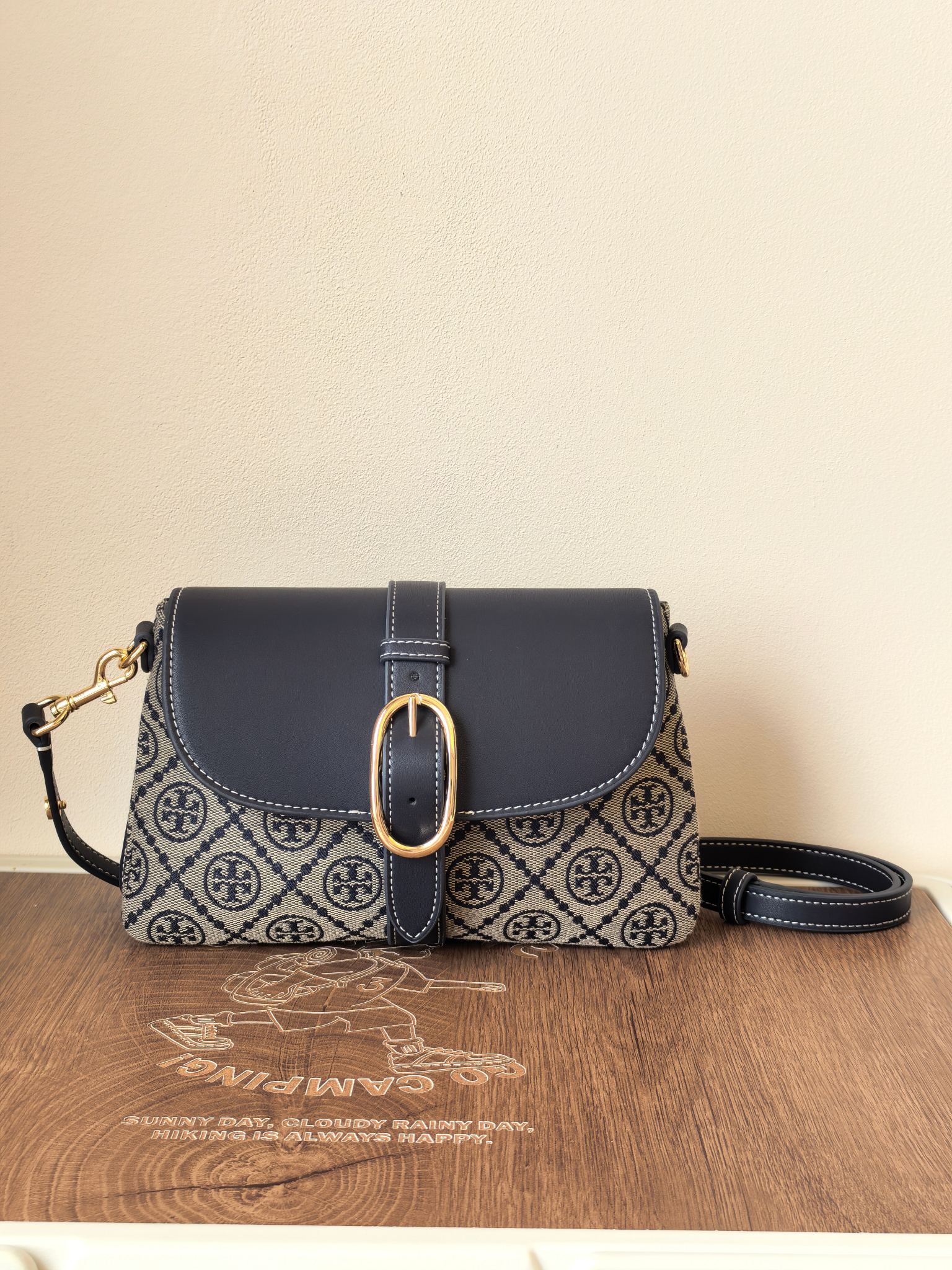 Tory Burch TB老花马鞍包