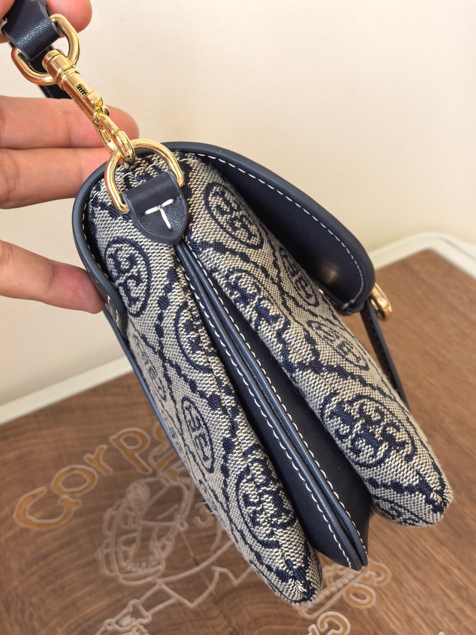 Tory Burch TB老花马鞍包