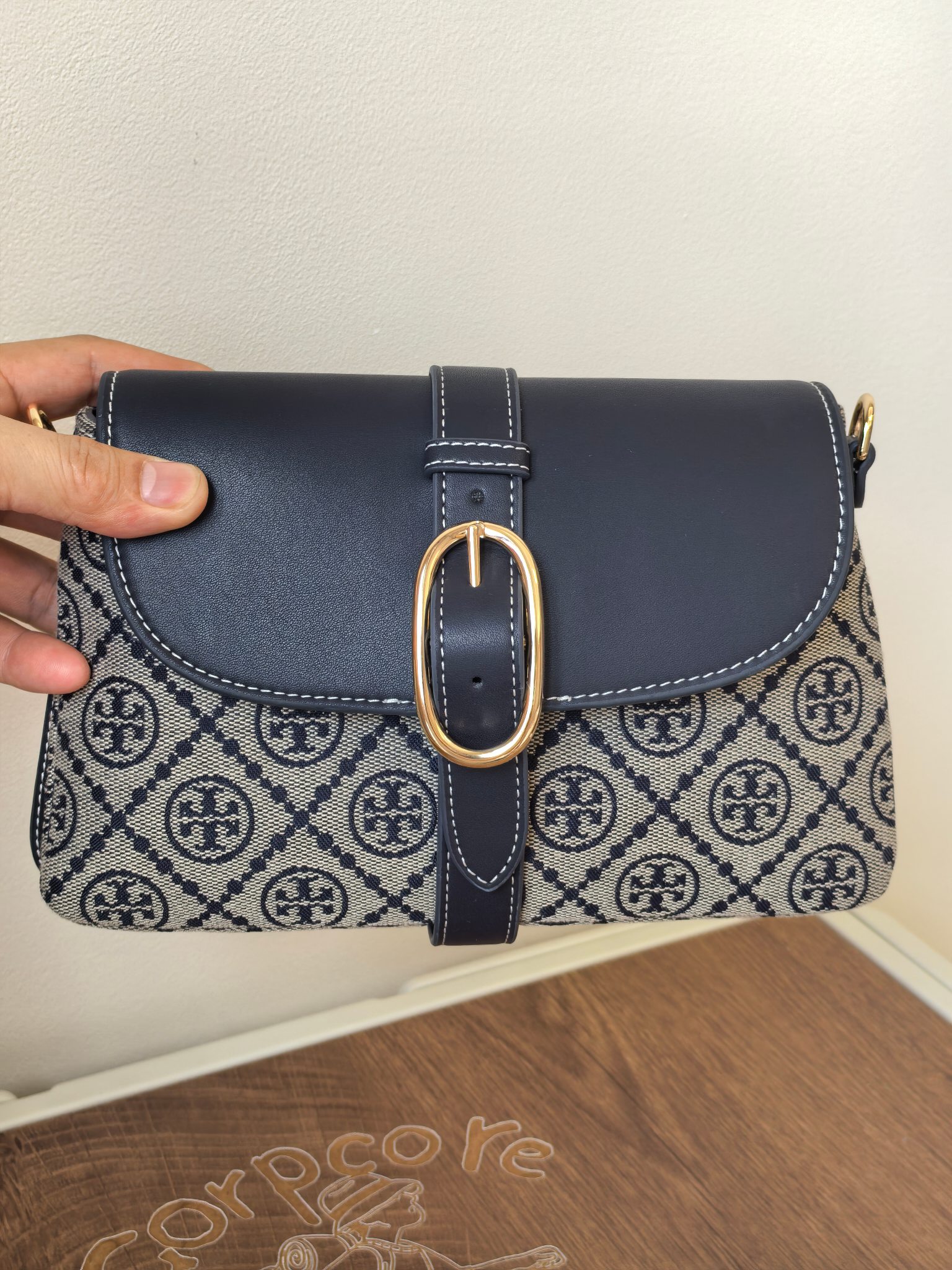 Tory Burch TB老花马鞍包